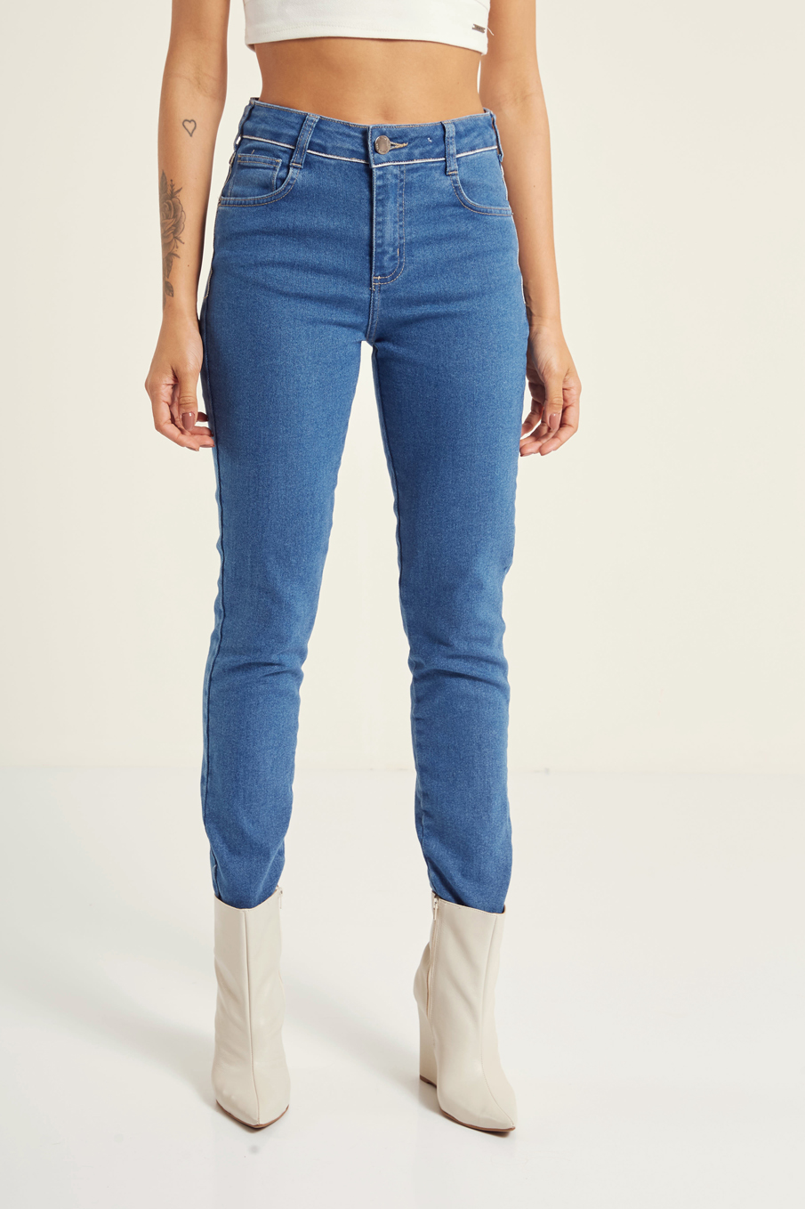 CALÇA JEANS GRACIANE 38 INDIGO