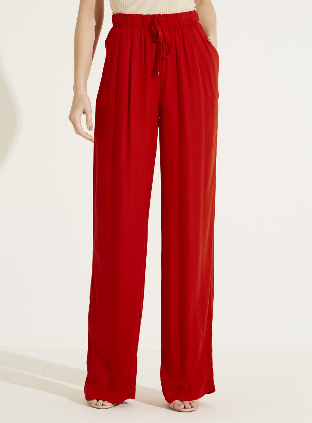CALÇA FORUM PP VERMELHO SPARKLY