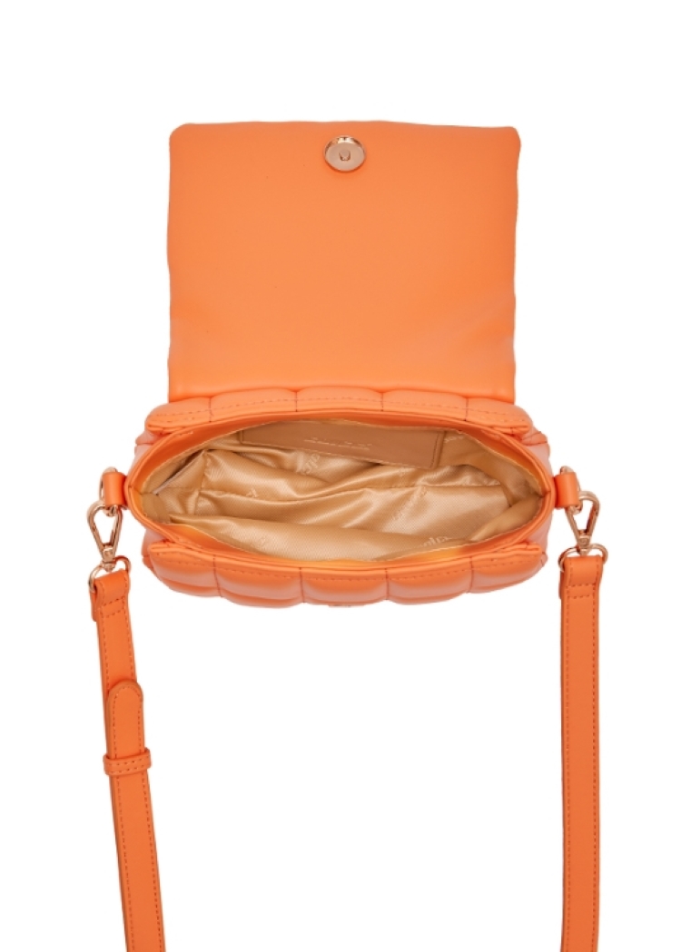 BOLSA FEM COLCCI CROSSBODY MATELASSE U LARANJA ETE
