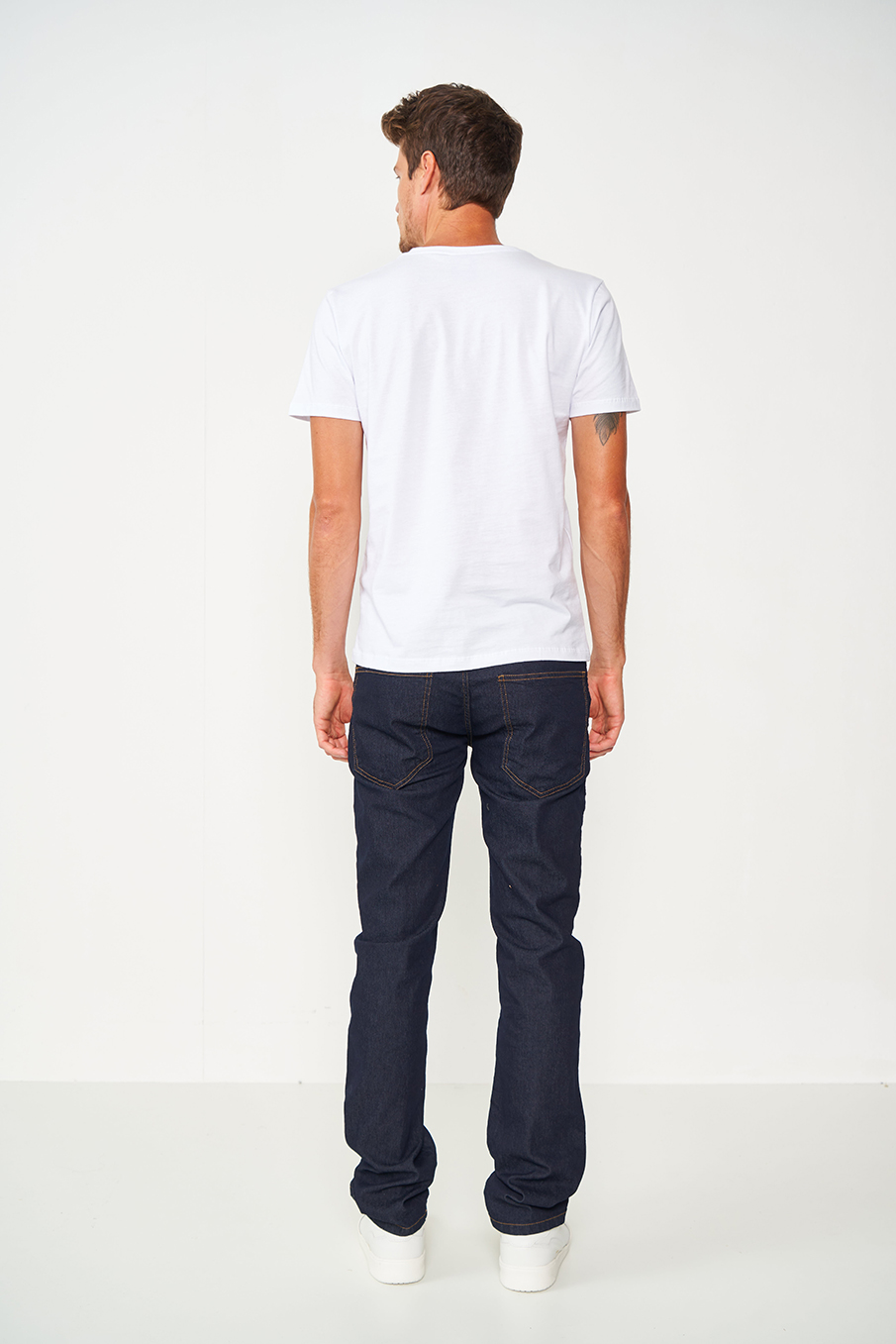 CALÇA JEANS ALEX SLIM 36 INDIGO