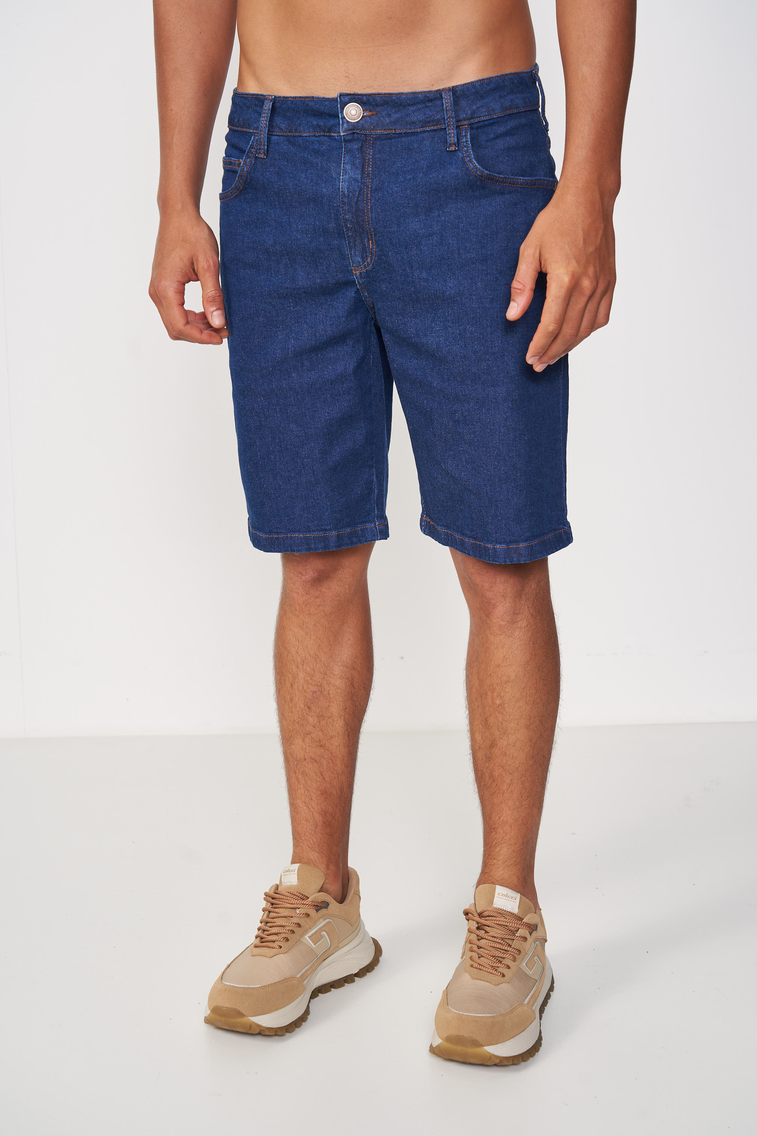 BERMUDA JEANS DAVI 42 INDIGO