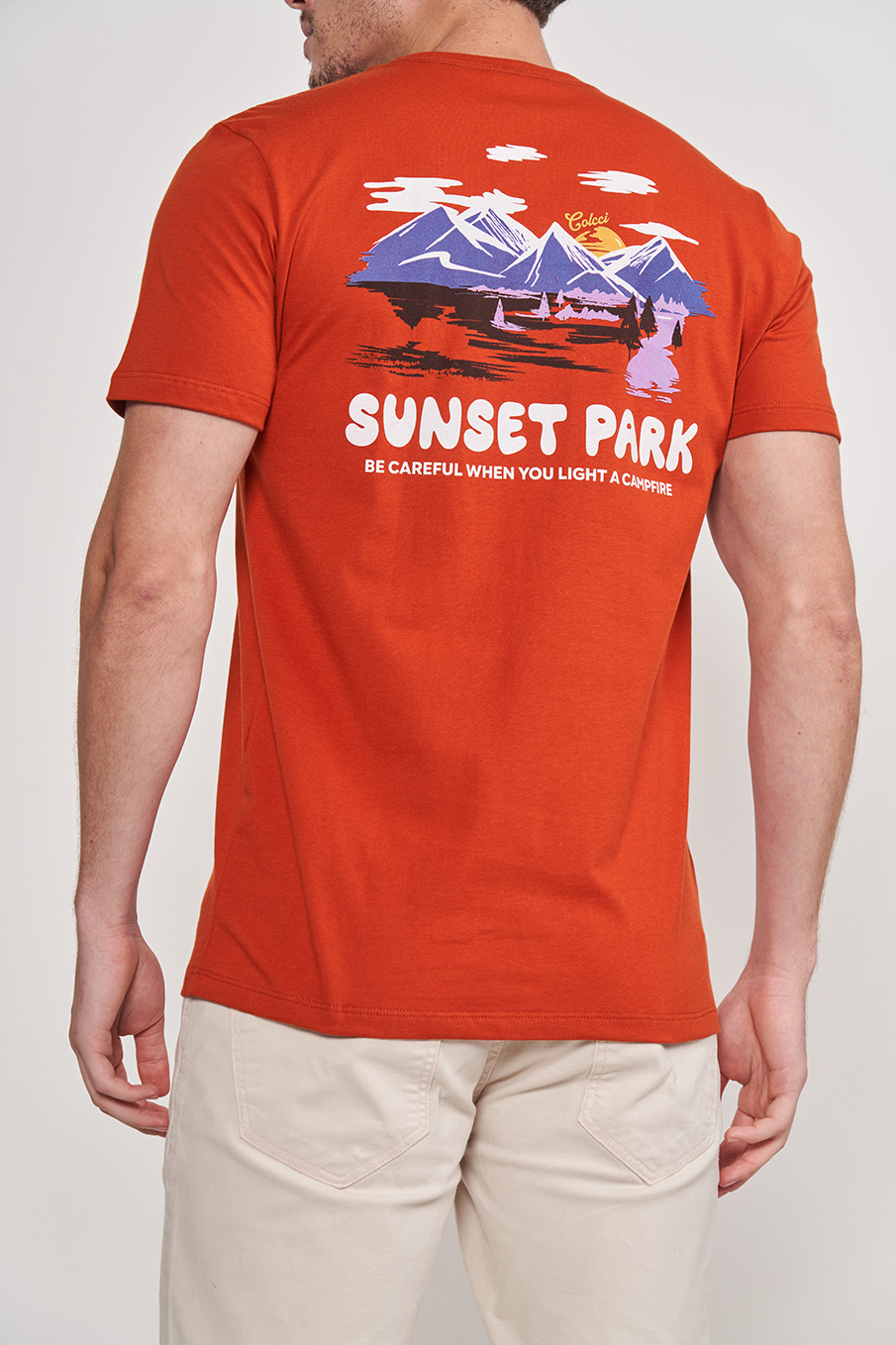CAMISETA ESTAMPADA G LARANJA GINGER