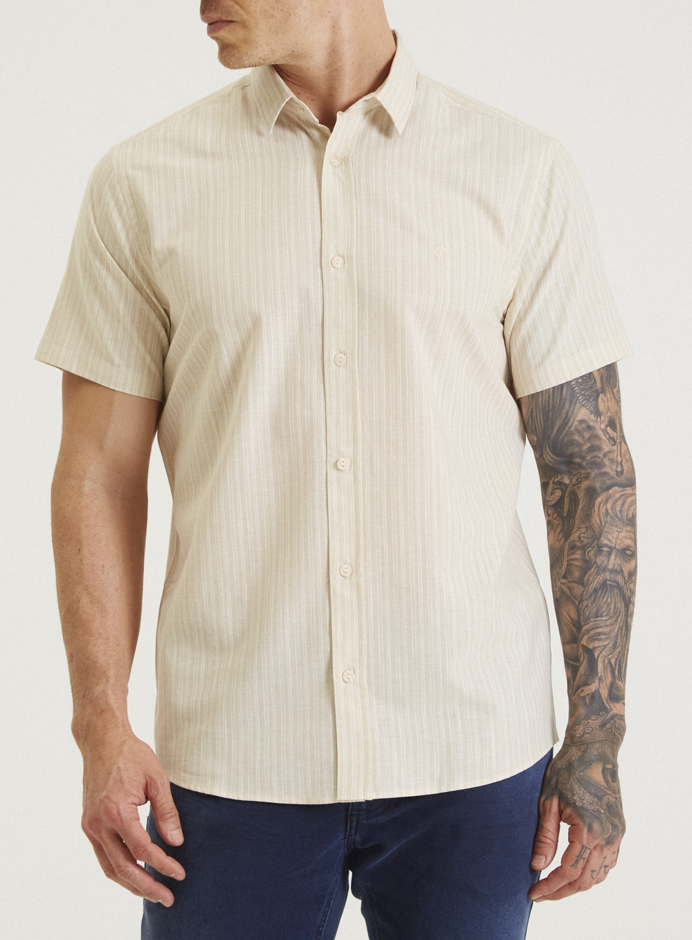 CAMISA LISTRADA RELAX GG LISTRADO