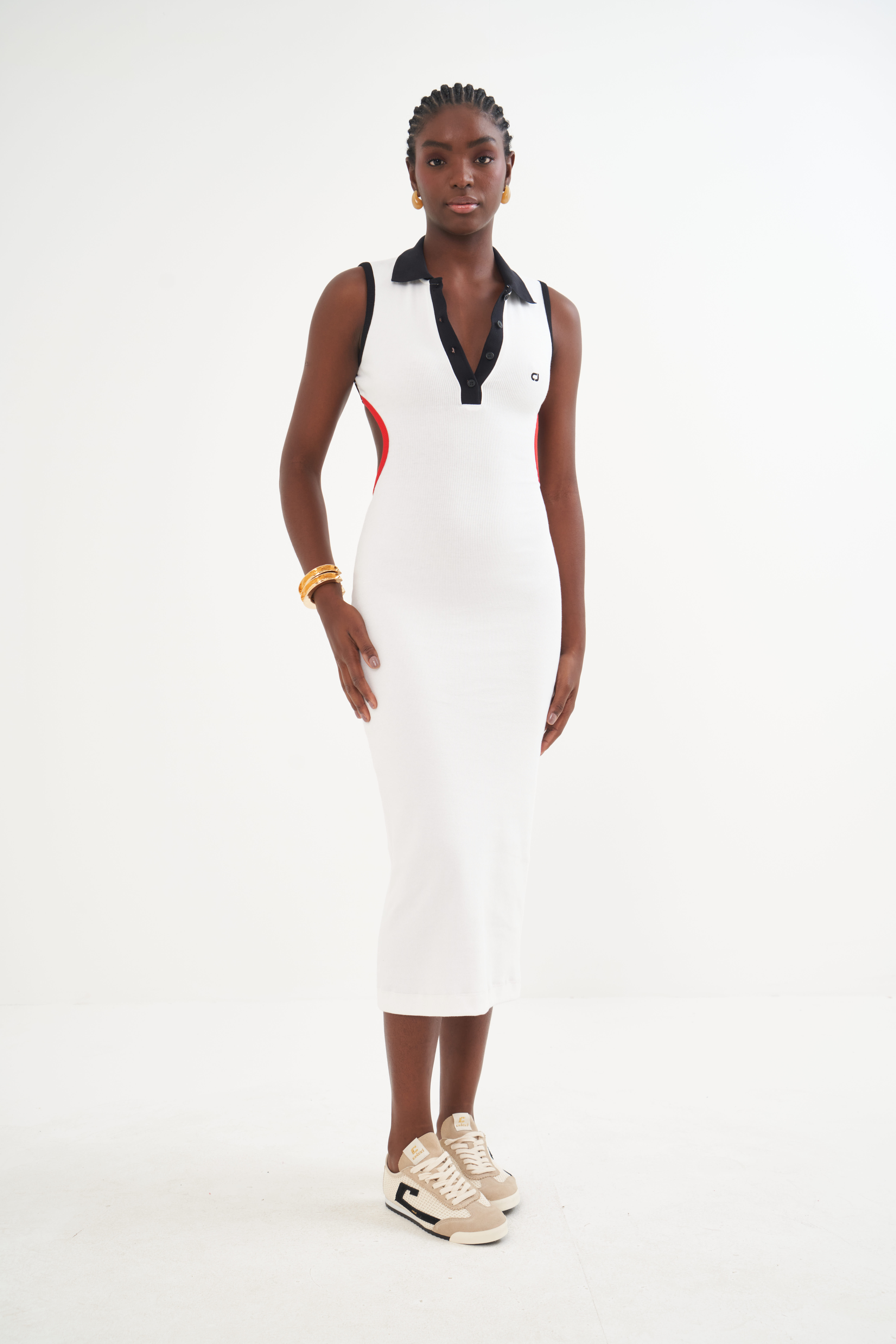 VESTIDO CANELADO G OFF SHELL