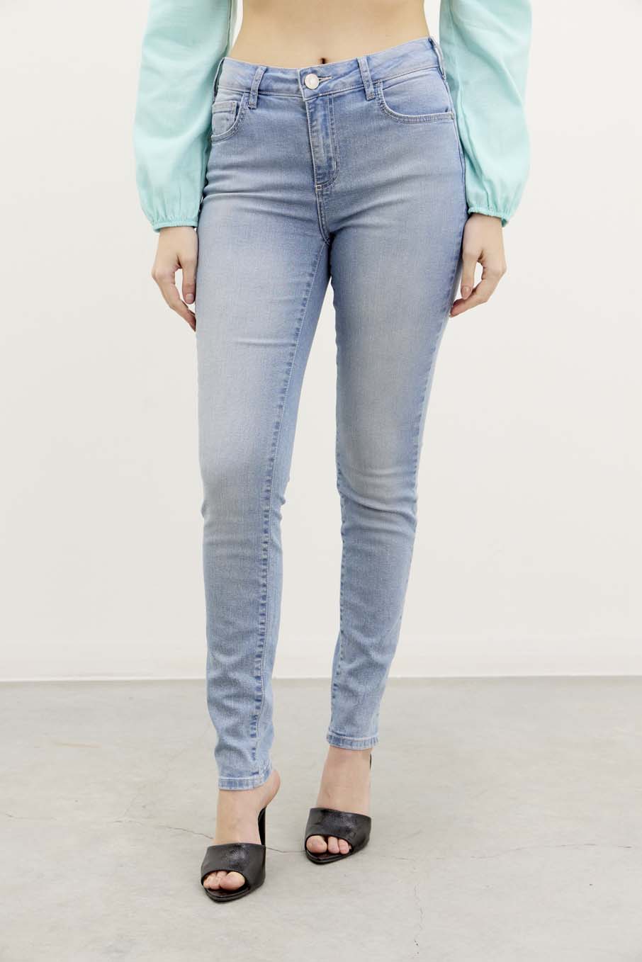 CALÇA JEANS MICHELE 38 INDIGO