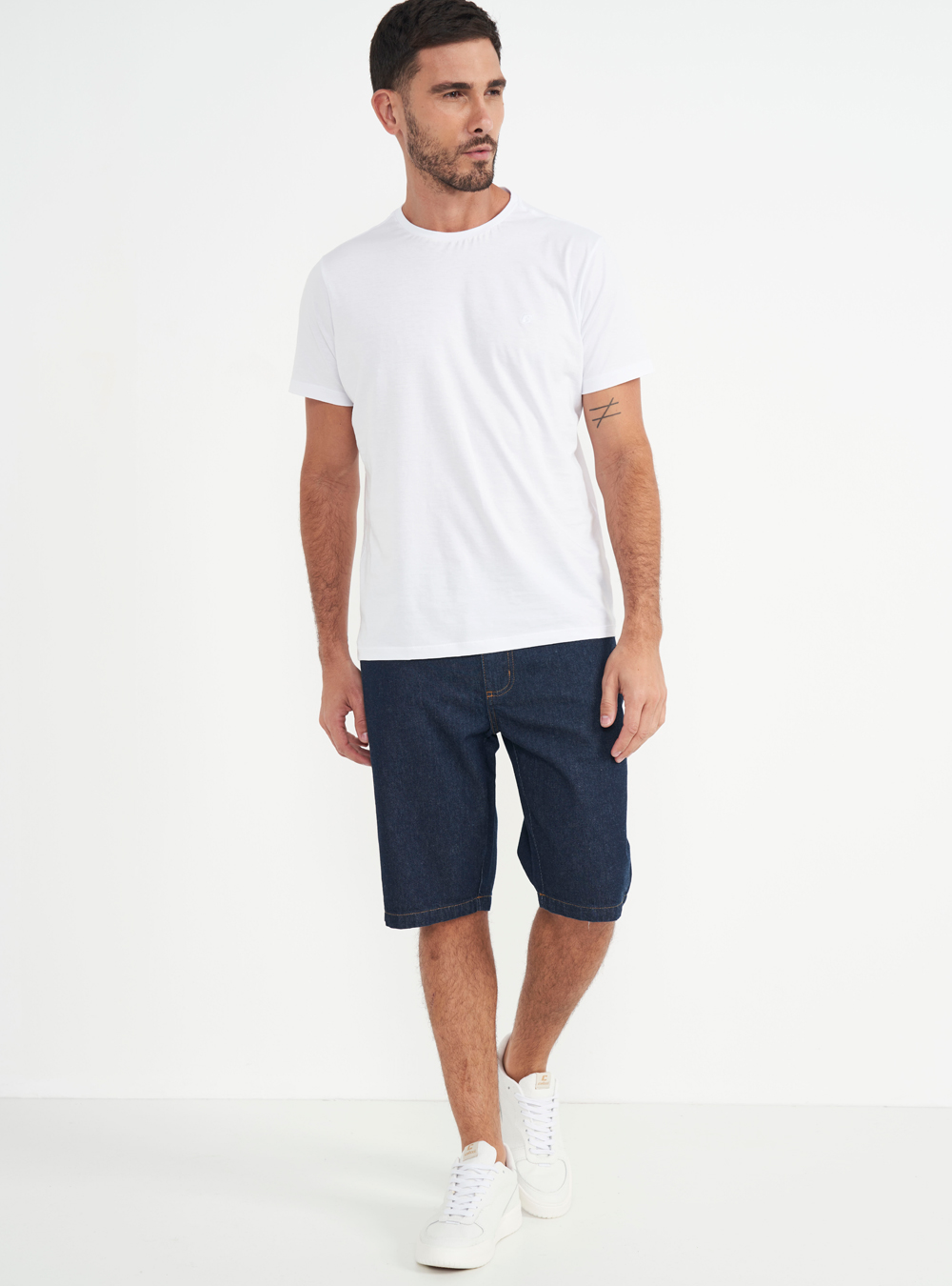 BERMUDA JEANS NOAH 36 INDIGO