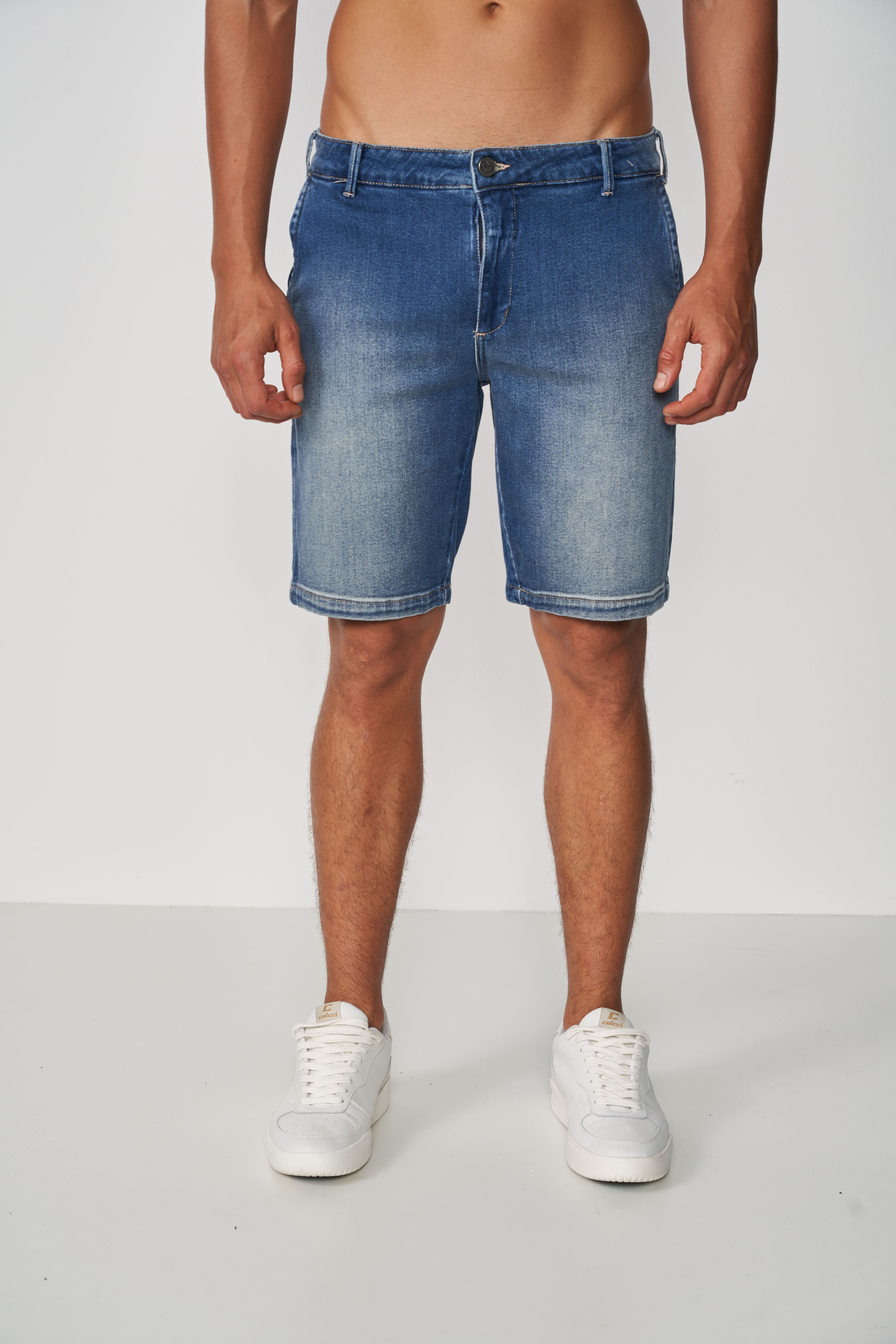 BERMUDA JEANS DAVI 40 INDIGO