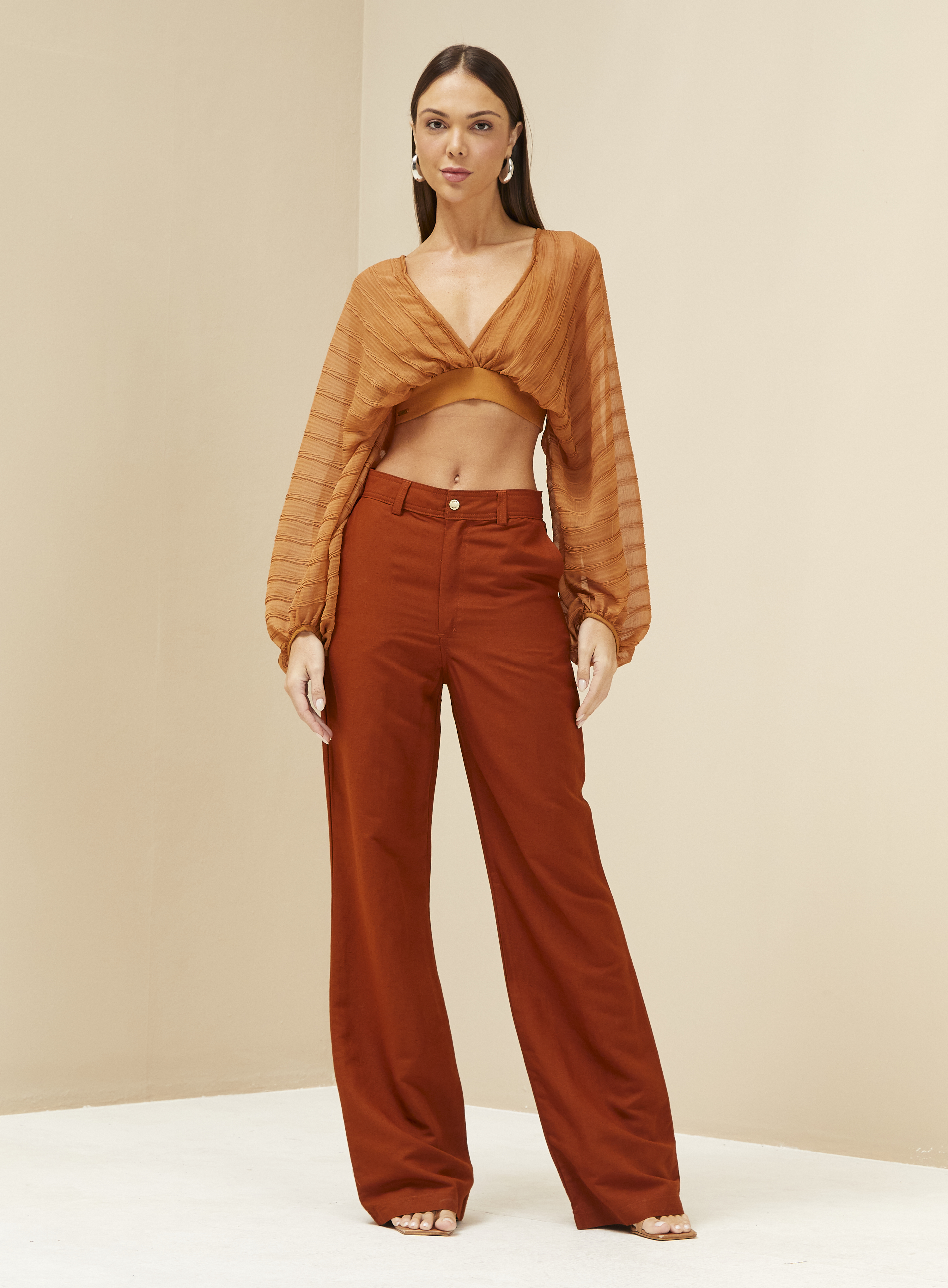 BLUSA FORUM G BEGE BELGATI