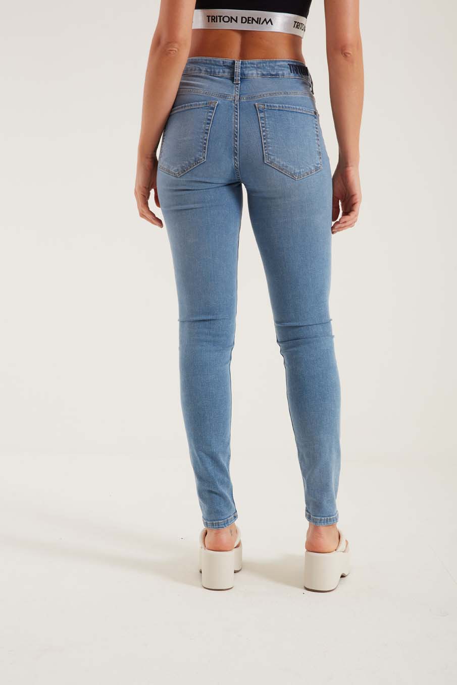 CALÇA JEANS MICHELE 44 INDIGO