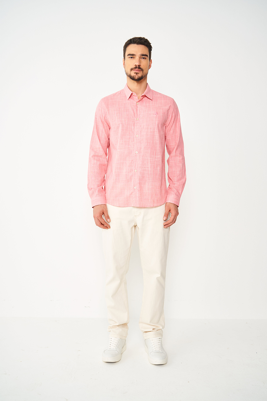 CAMISA RELAX P ROSA/OFF