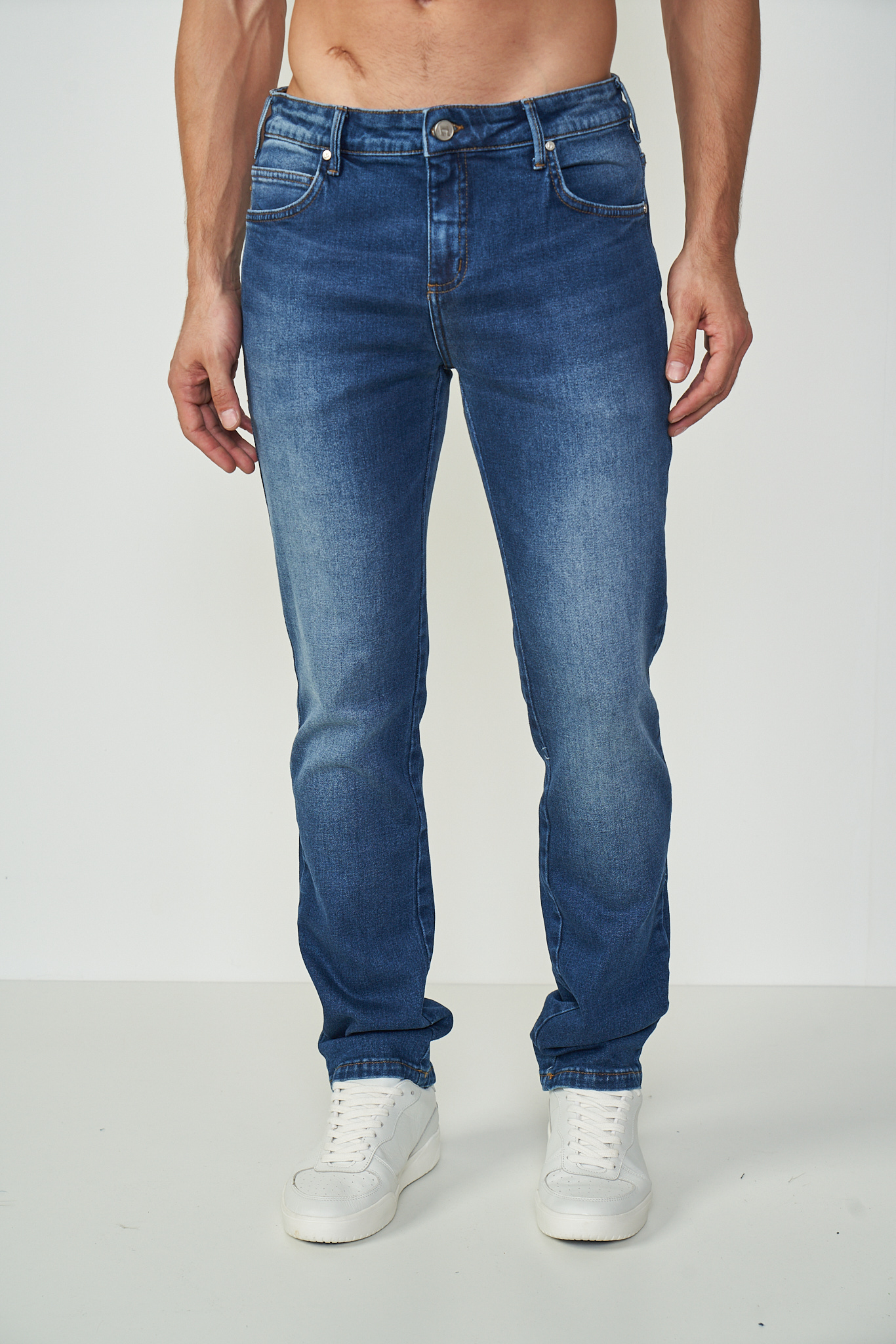 CALÇA JEANS ALEX SLIM 36 INDIGO