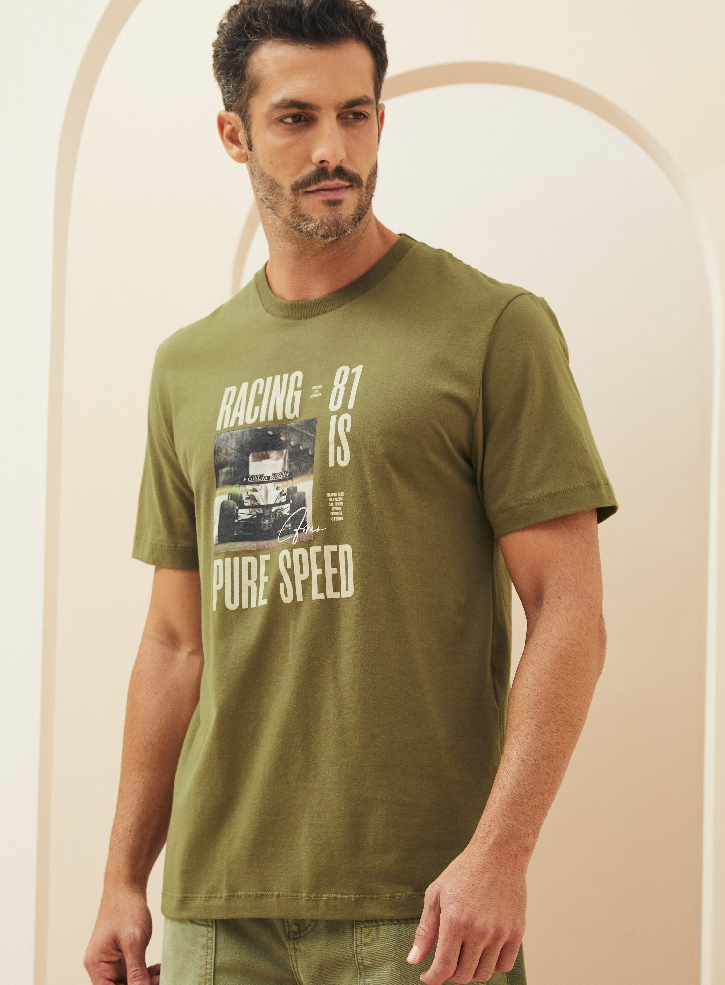 CAMISETA FORUM M VERDE SAP