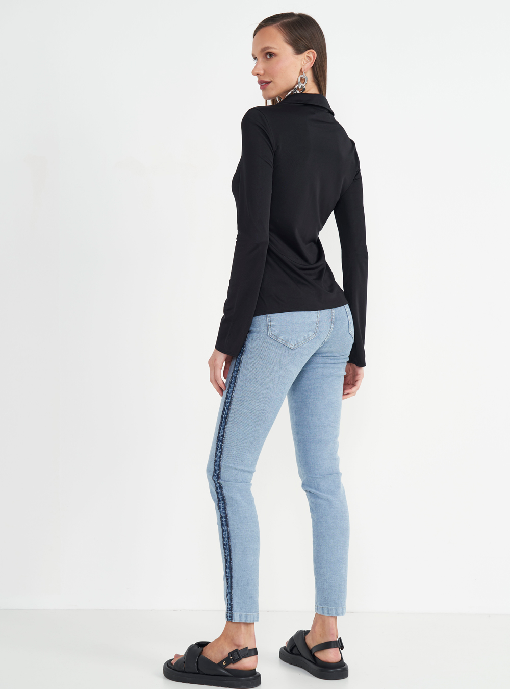 CALÇA JEANS BRUNA 46 INDIGO