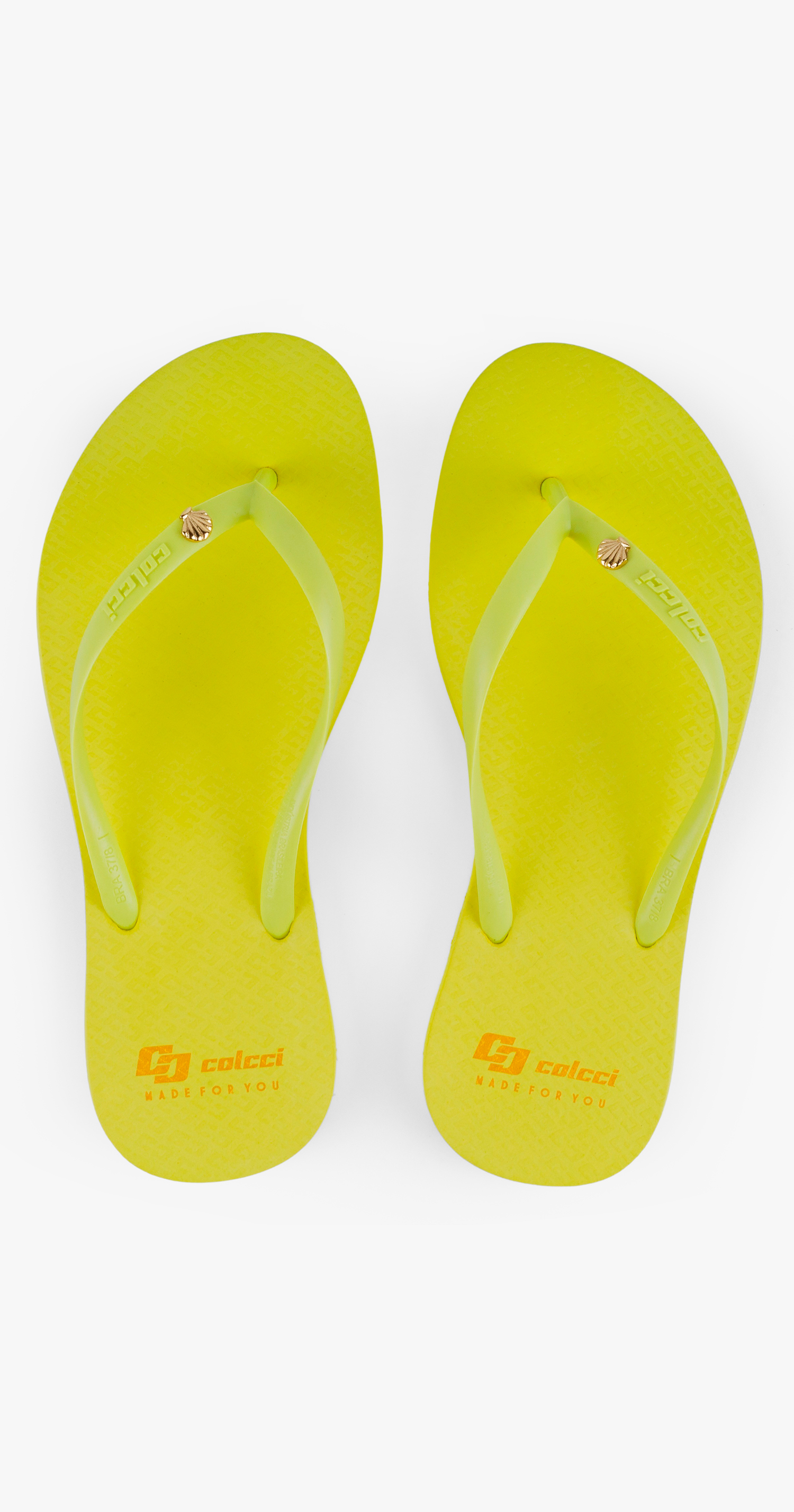 CHINELO FEM COLCCI ALMARE 35-36 AZUL LOCCI