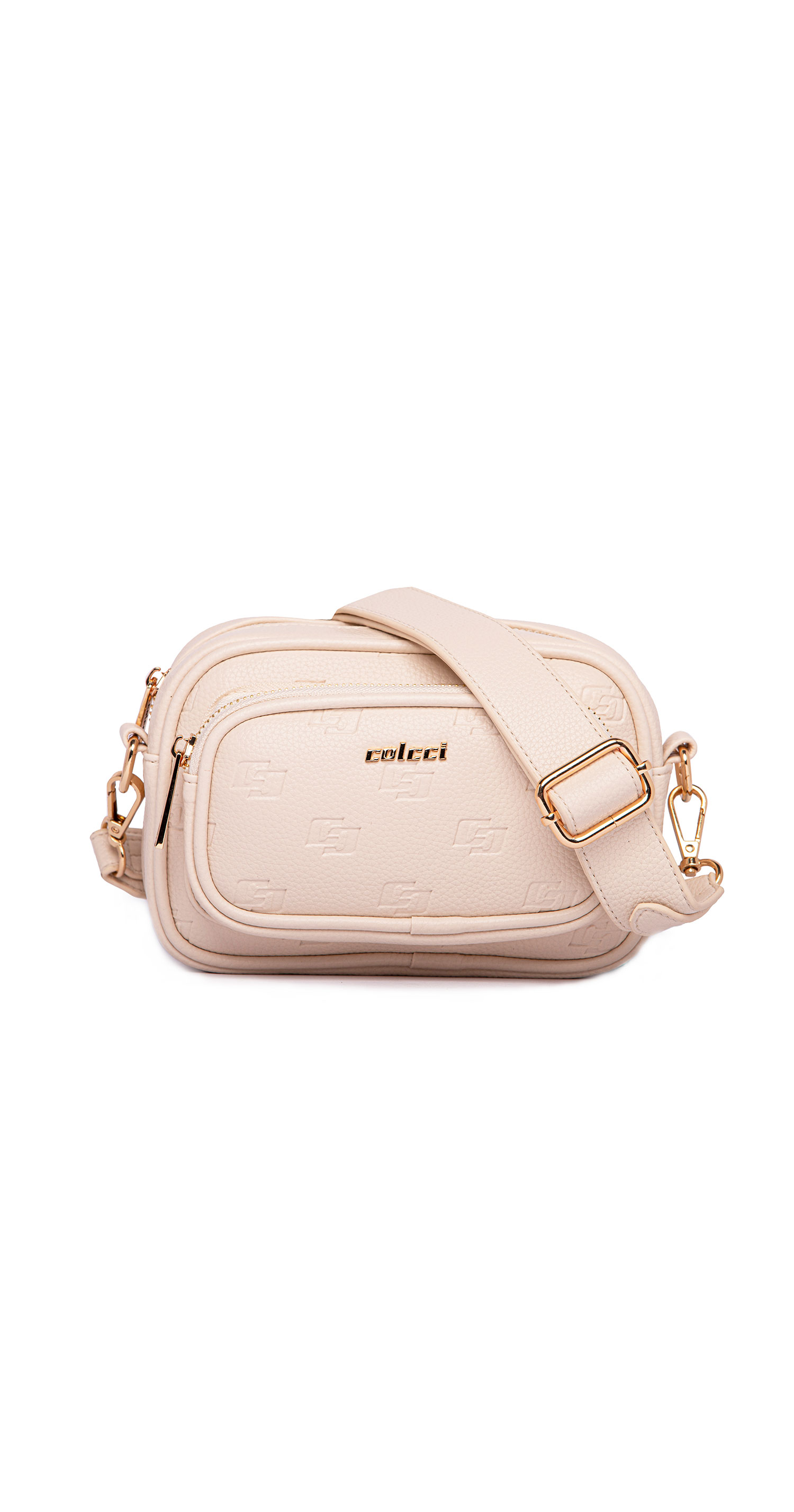 BOLSA COLCCI FEM CAMERA BAG GRAVACAO U VERDE IGUAN