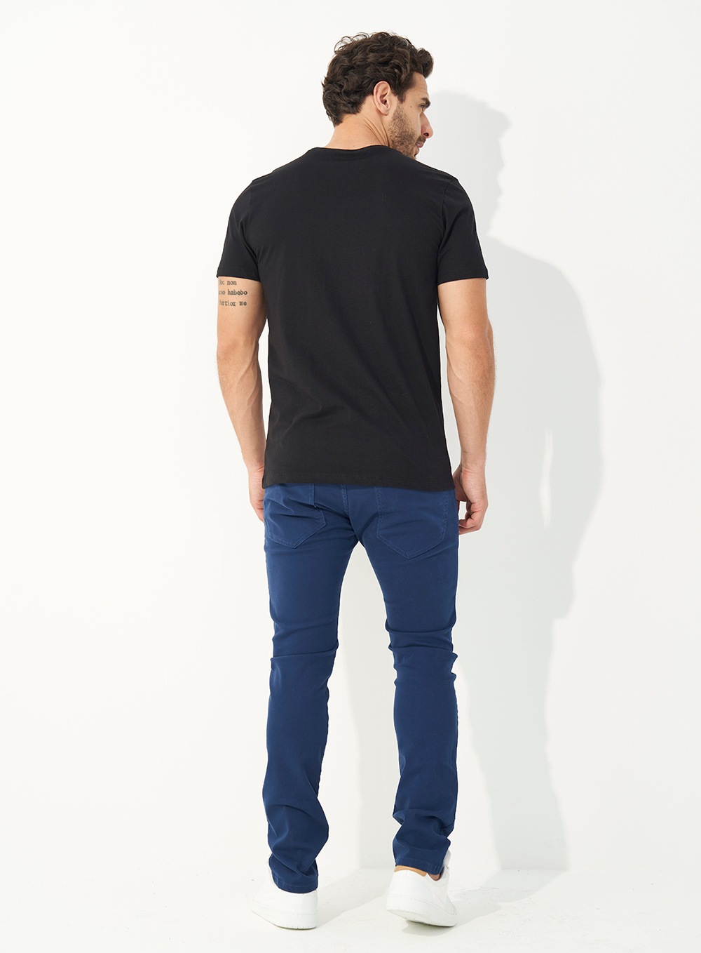 CALÇA SARJA FELIPE SKINNY 46 BEGE BEAR