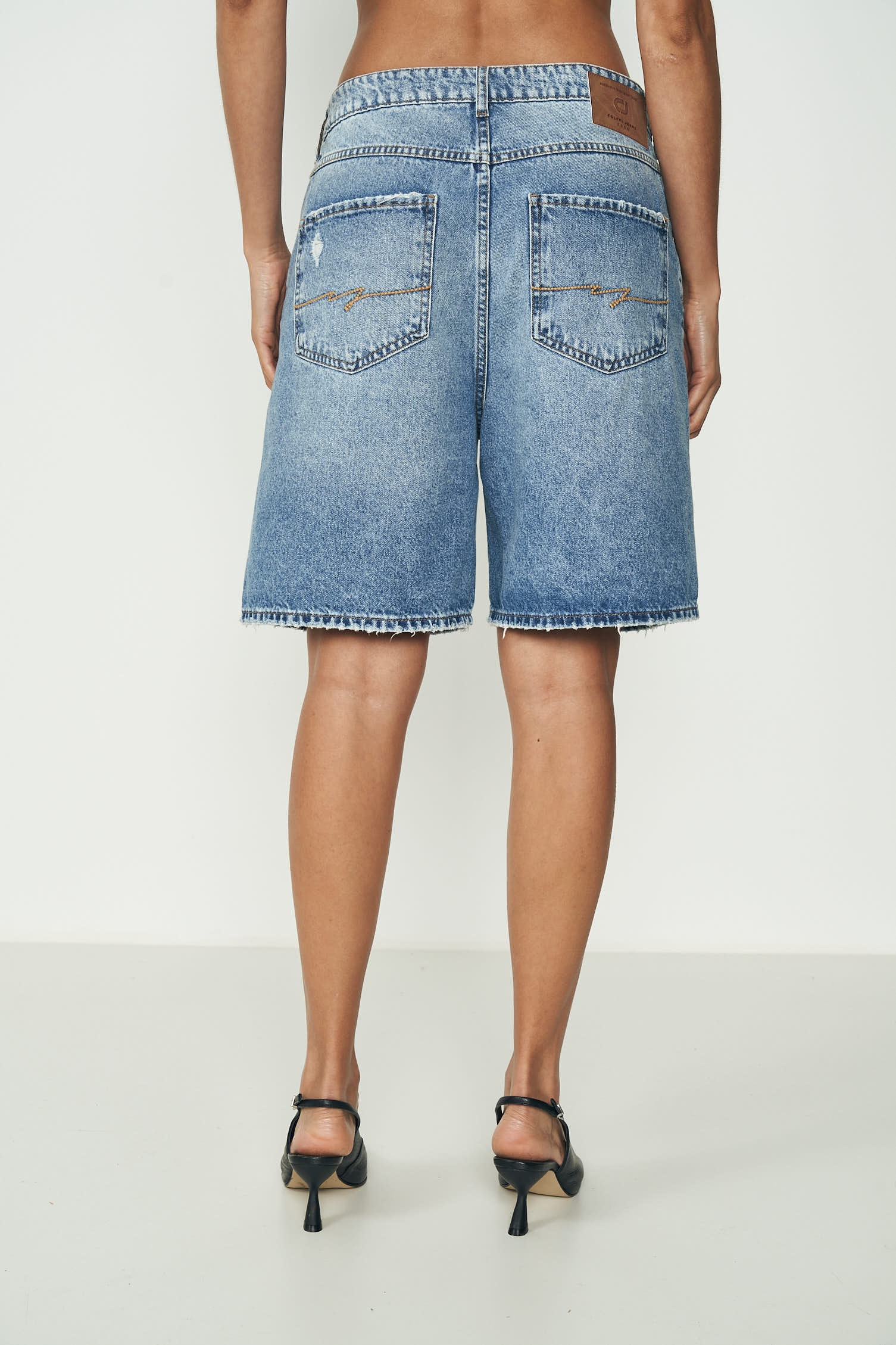 BERMUDA JEANS MIAMI 38 INDIGO