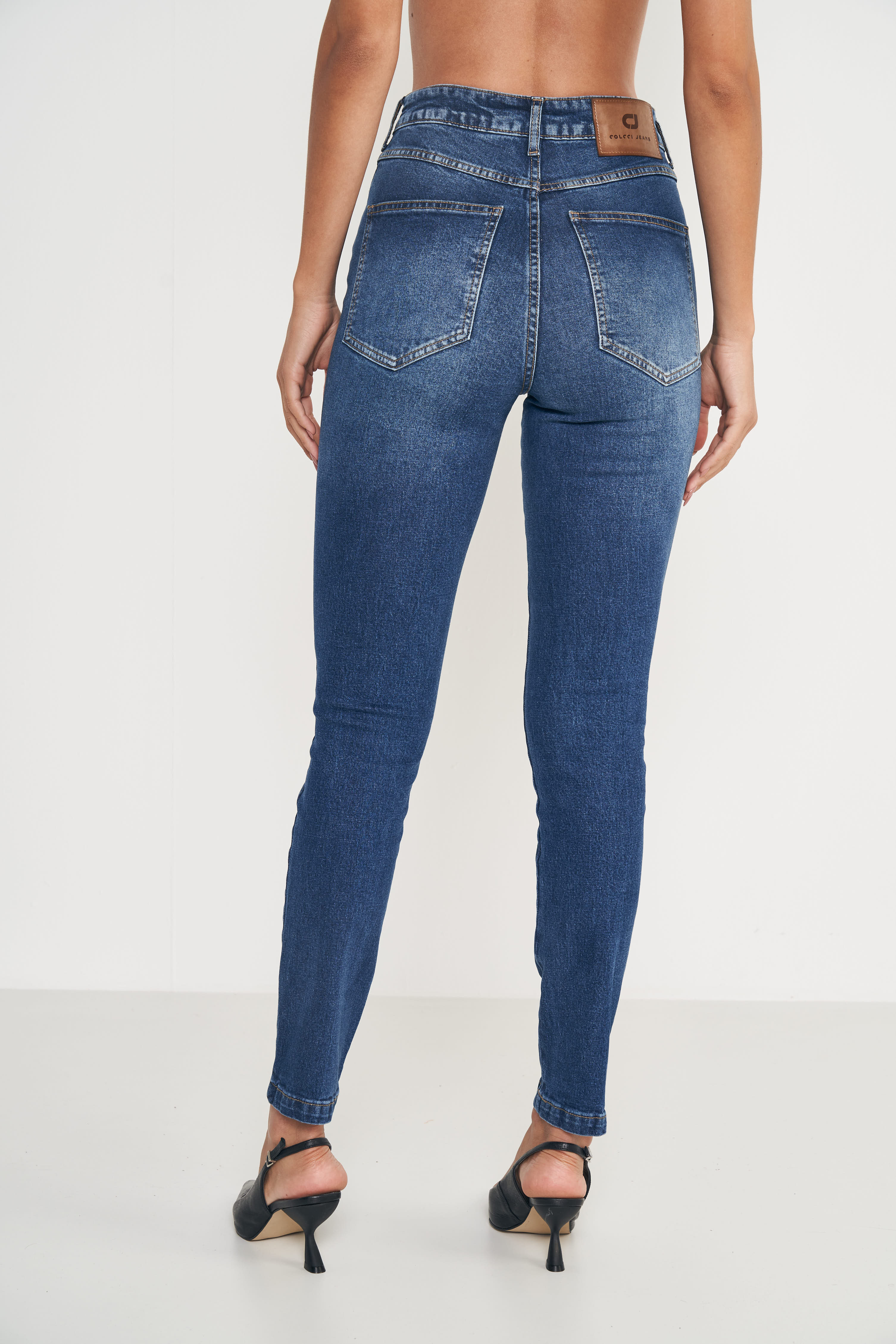 CALÇA JEANS MADRID STRETCH 34 INDIGO