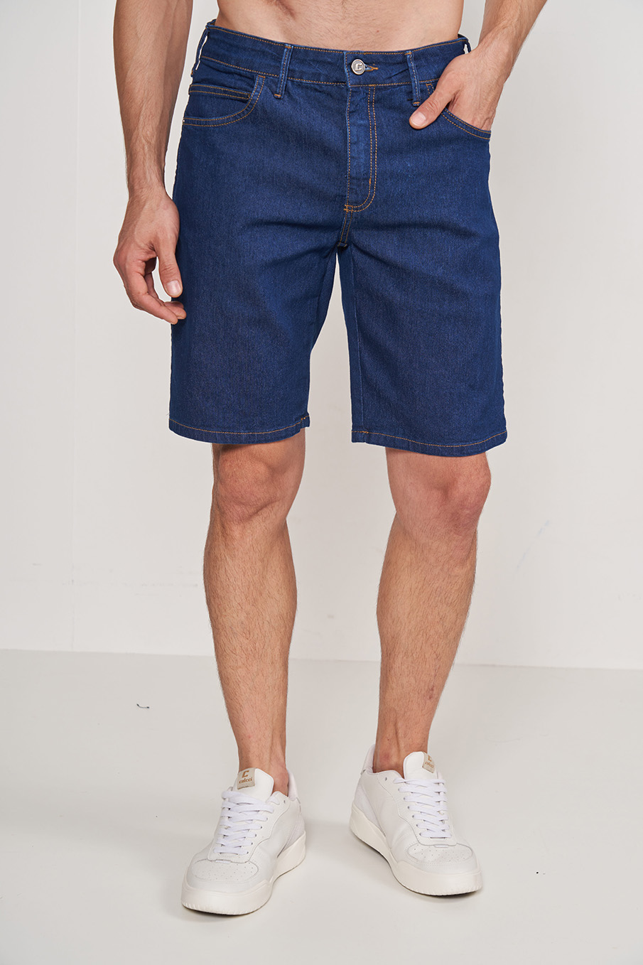 BERMUDA JEANS DAVI 48 INDIGO