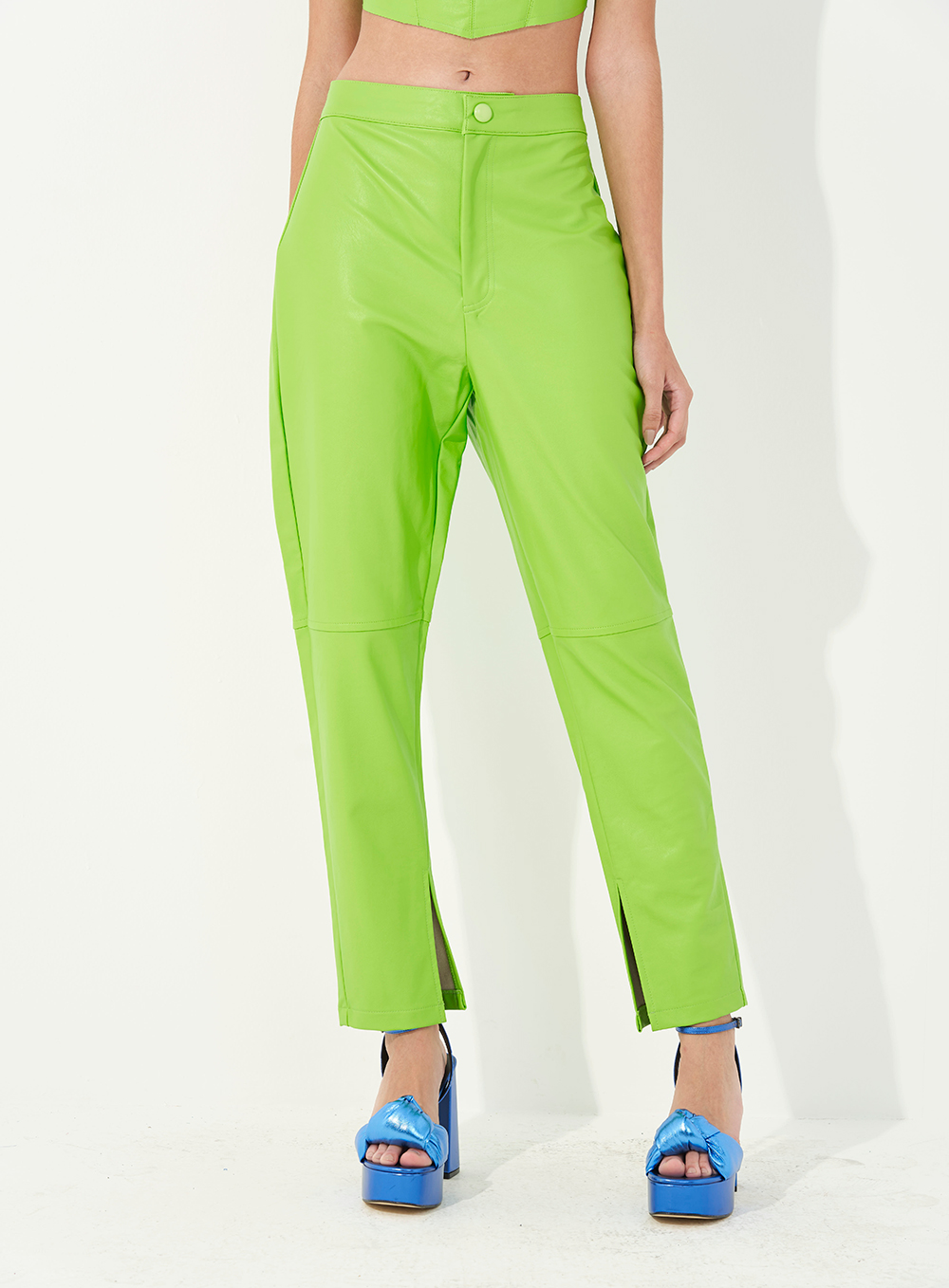CALCA COLCCI 38 VERDE LIMER