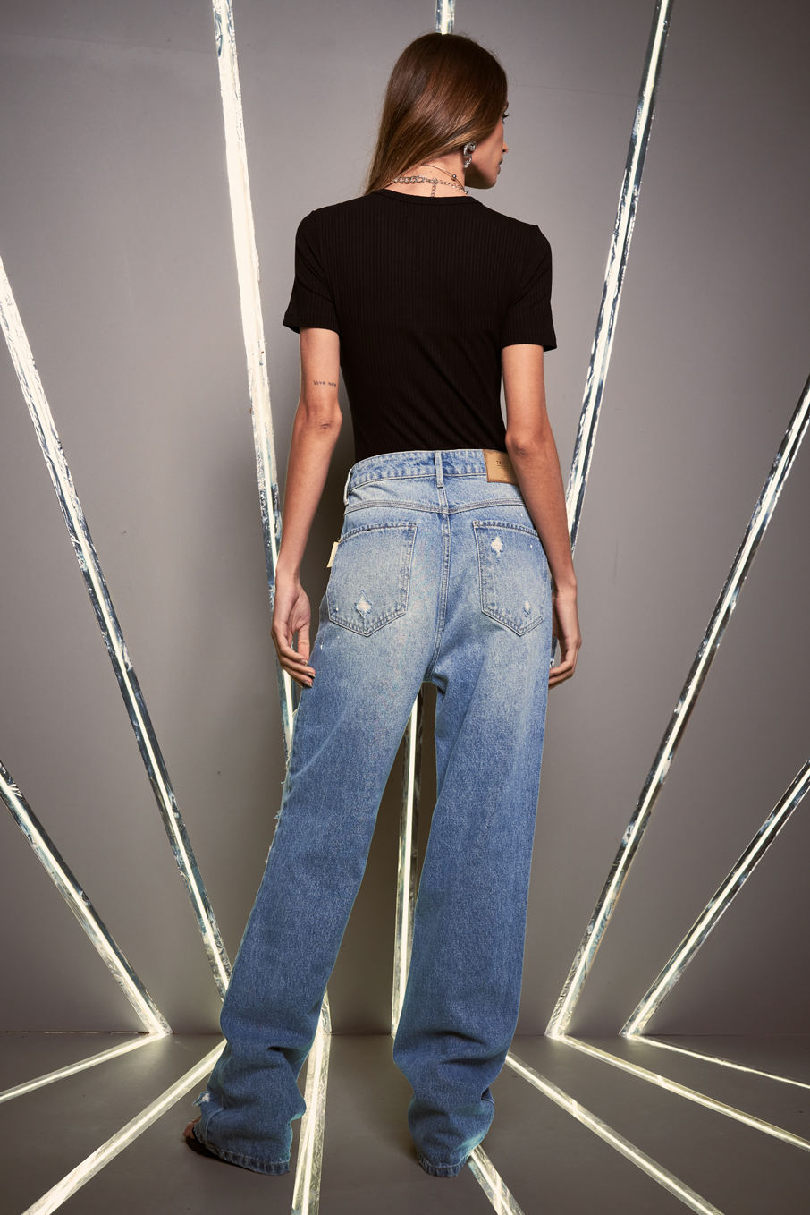 CALÇA JEANS LAURA 38 INDIGO