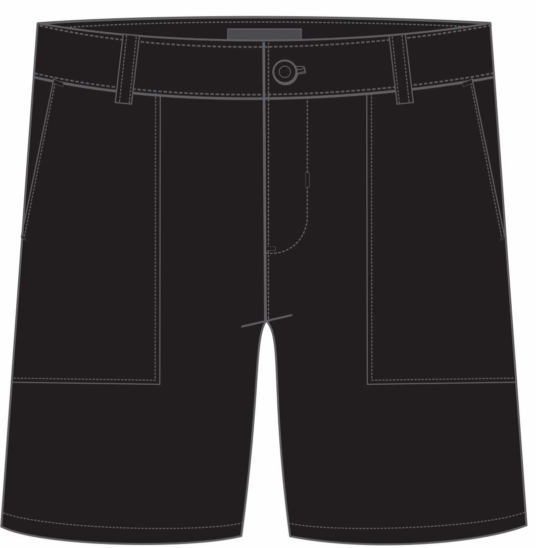 BERMUDA LINHO 42 PRETO