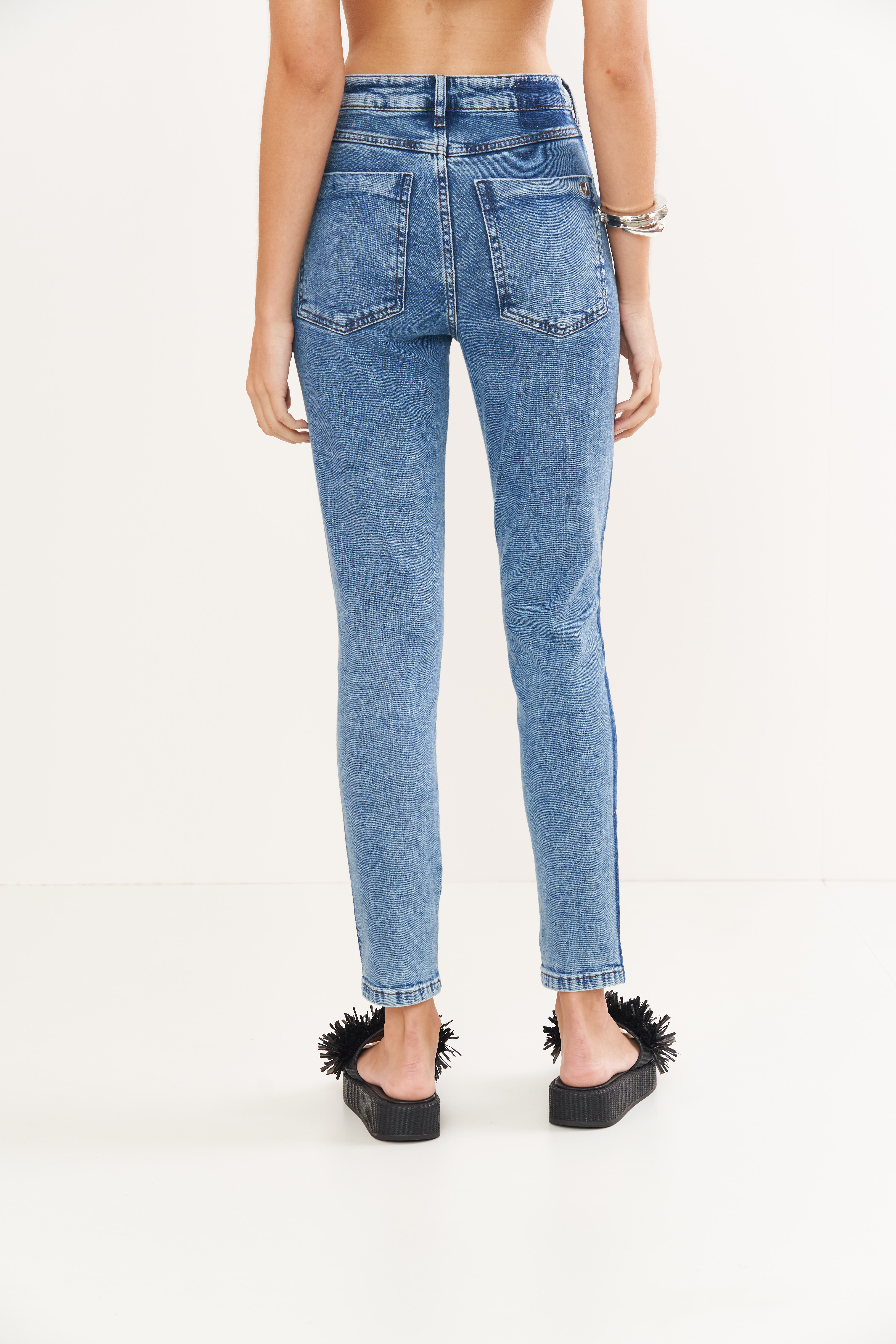 CALÇA JEANS MADRID STRETCH 36 INDIGO
