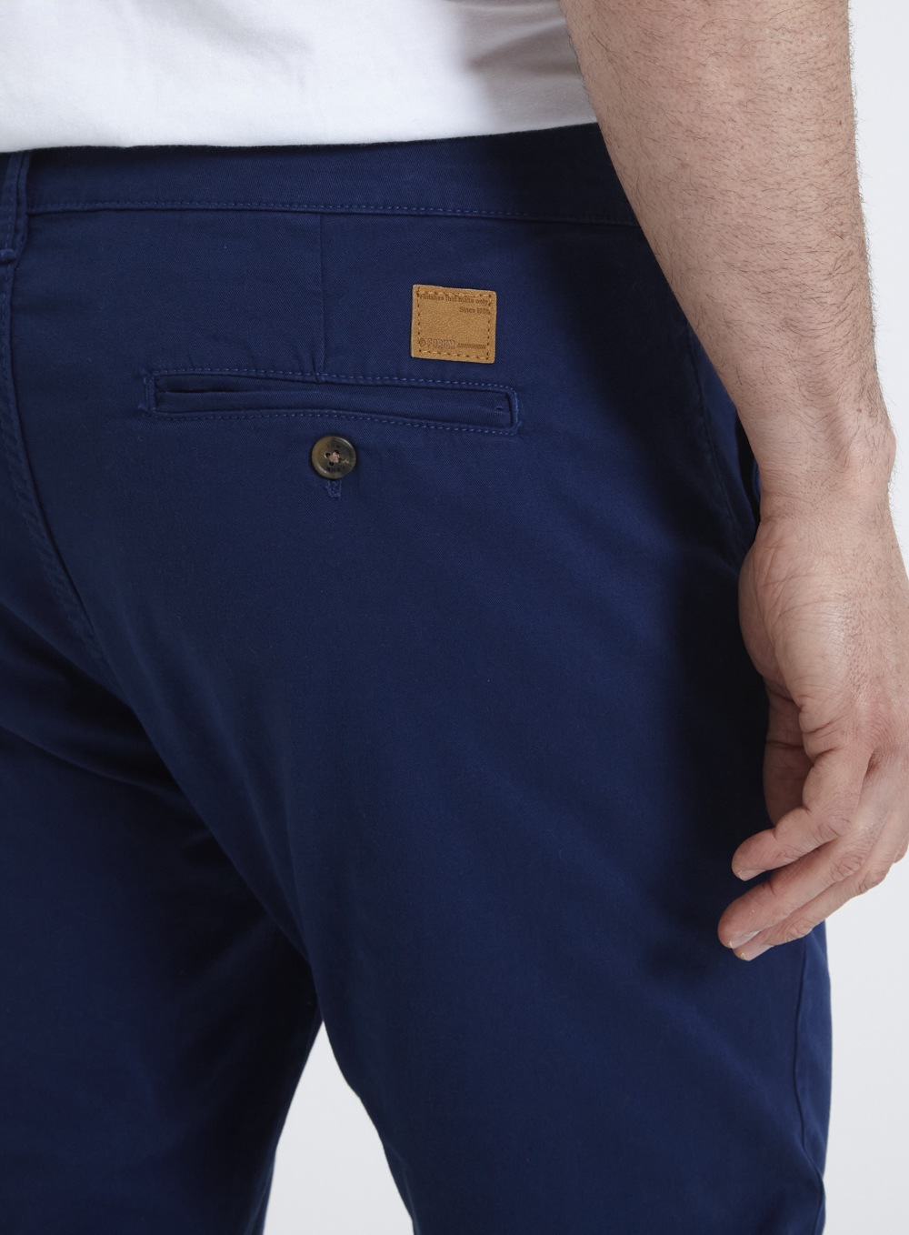 CALÇA SARJA VITOR 38 AZUL DARKNESS