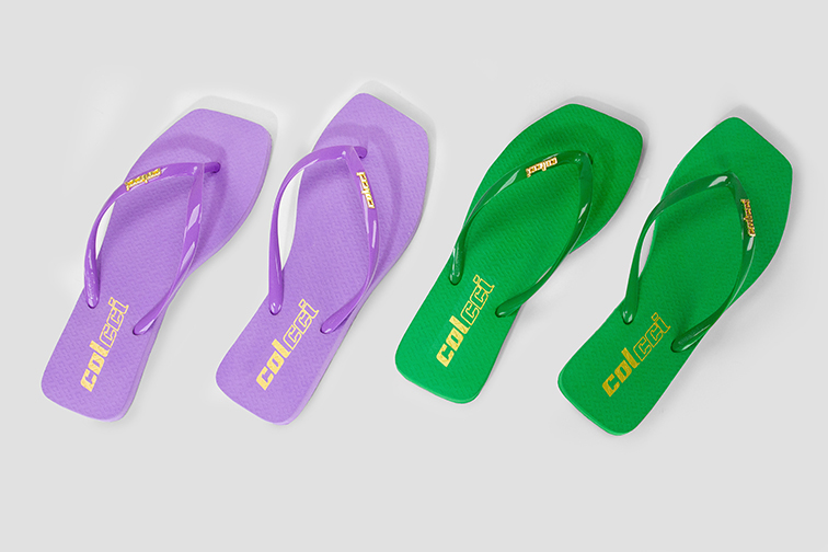 CHINELO FEM COLCCI BASIC METAL 33-34 ROSA AYLA