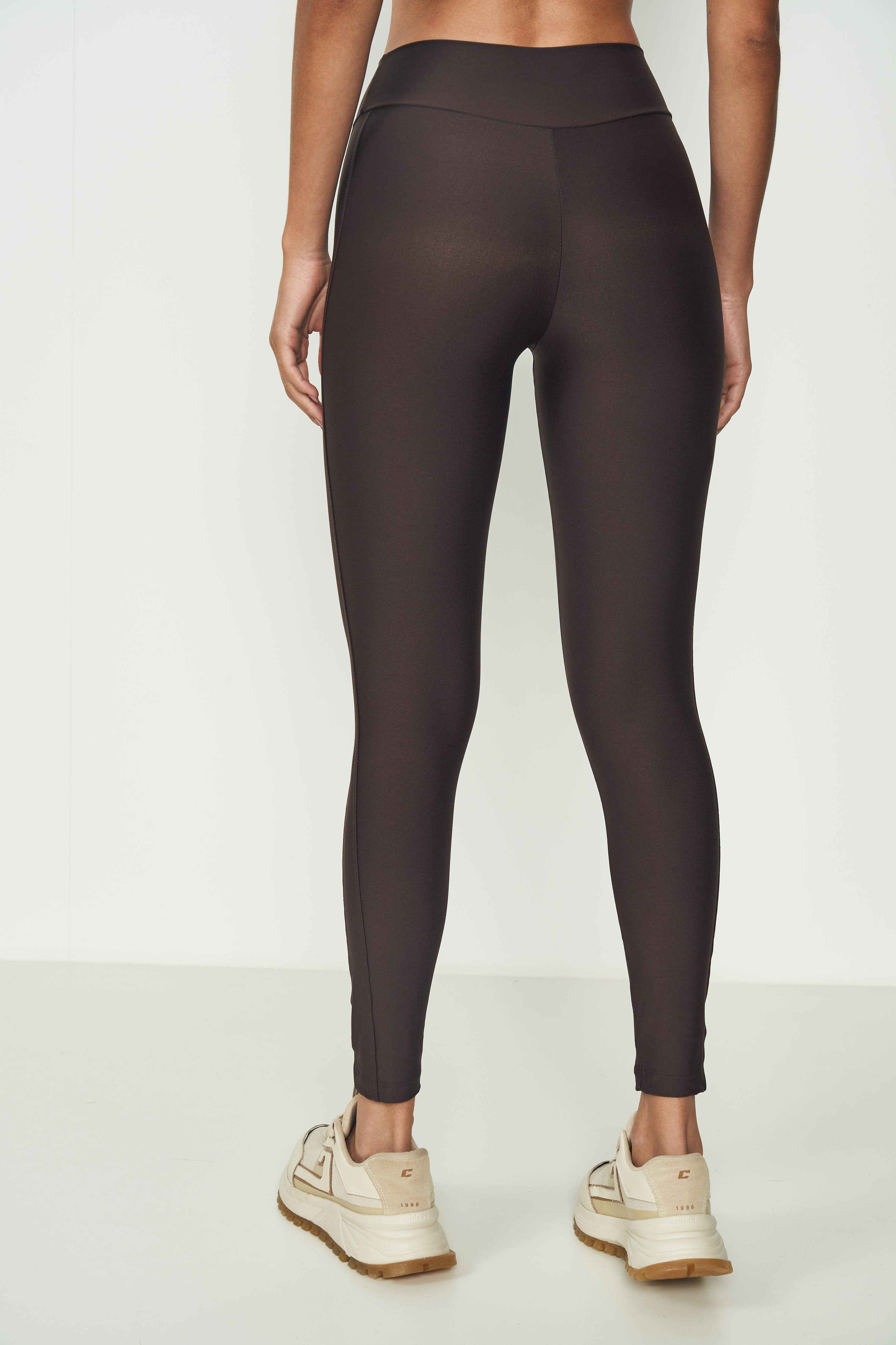 CALÇA LEGGING P MARROM SANDALO