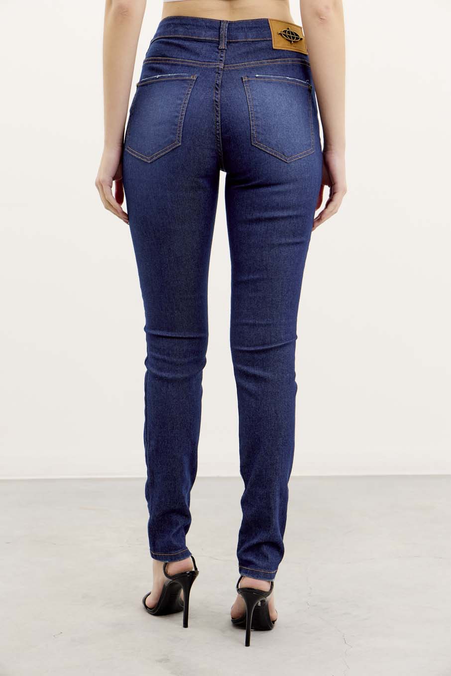 CALÇA JEANS MICHELE 38 INDIGO