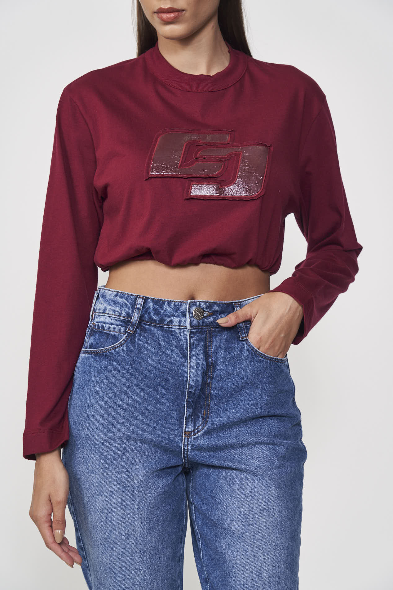 CAMISETA COLCCI GG BORDO BLOODSTONE