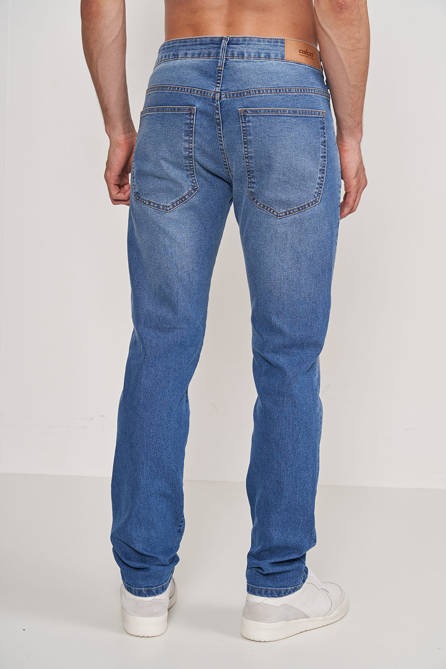 CALÇA JEANS ALEX SLIM 48 INDIGO