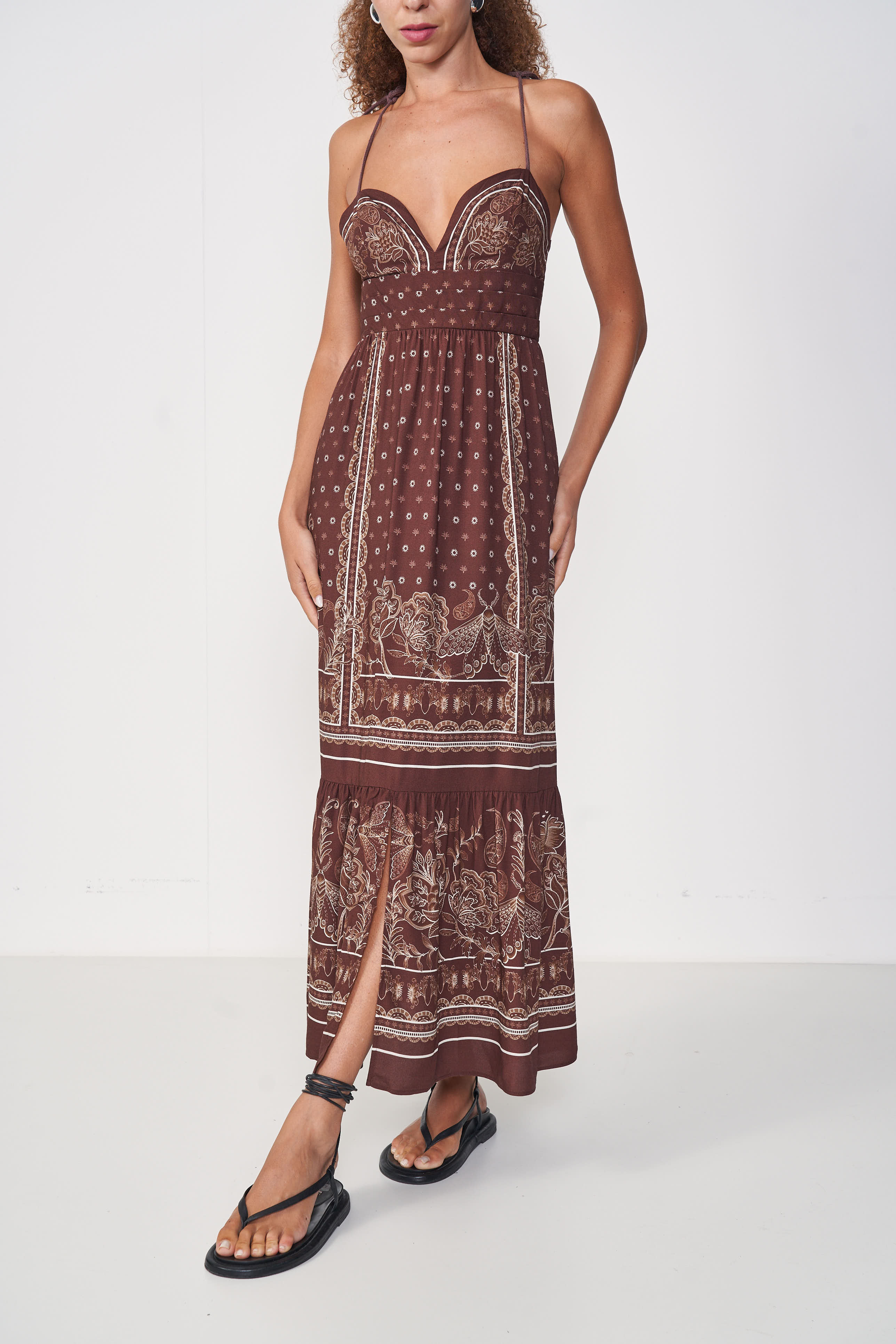 VESTIDO ESTAMPADO P ORNAMENTAL II