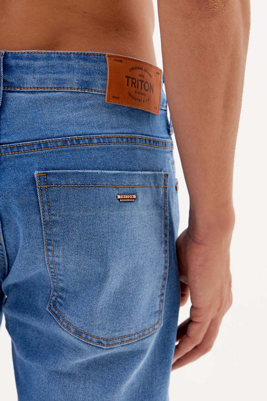 BERMUDA JEANS YURI 40 INDIGO