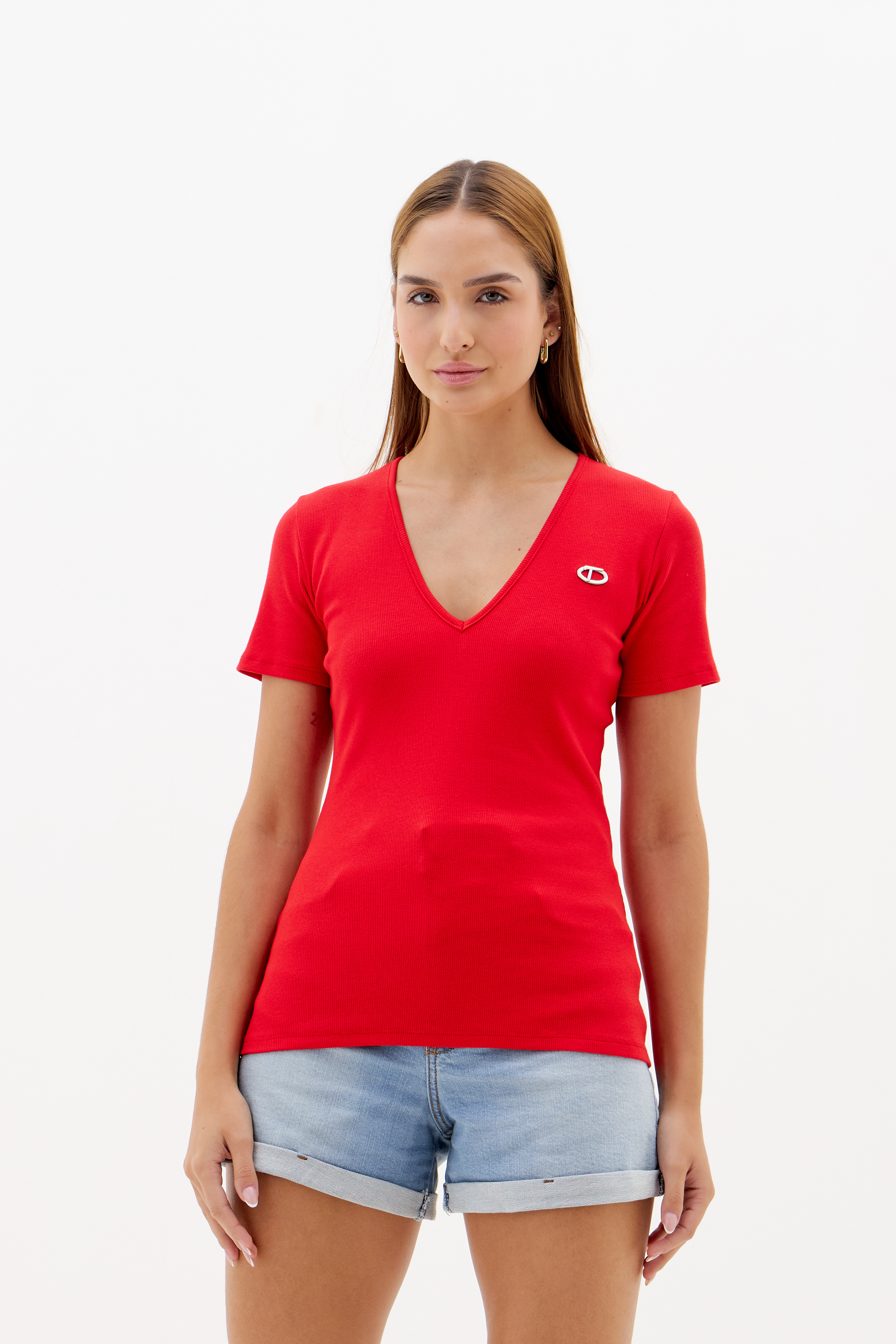 CAMISETA CANELADA G VERDE DILLE