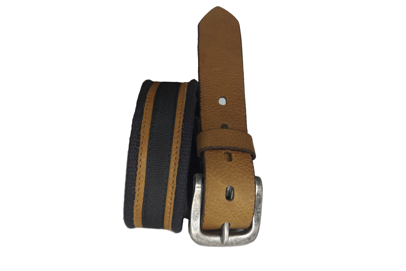 CINTO MASCULINO COLCCI CADARÇO 95 CAFE/KAKI/MARIN