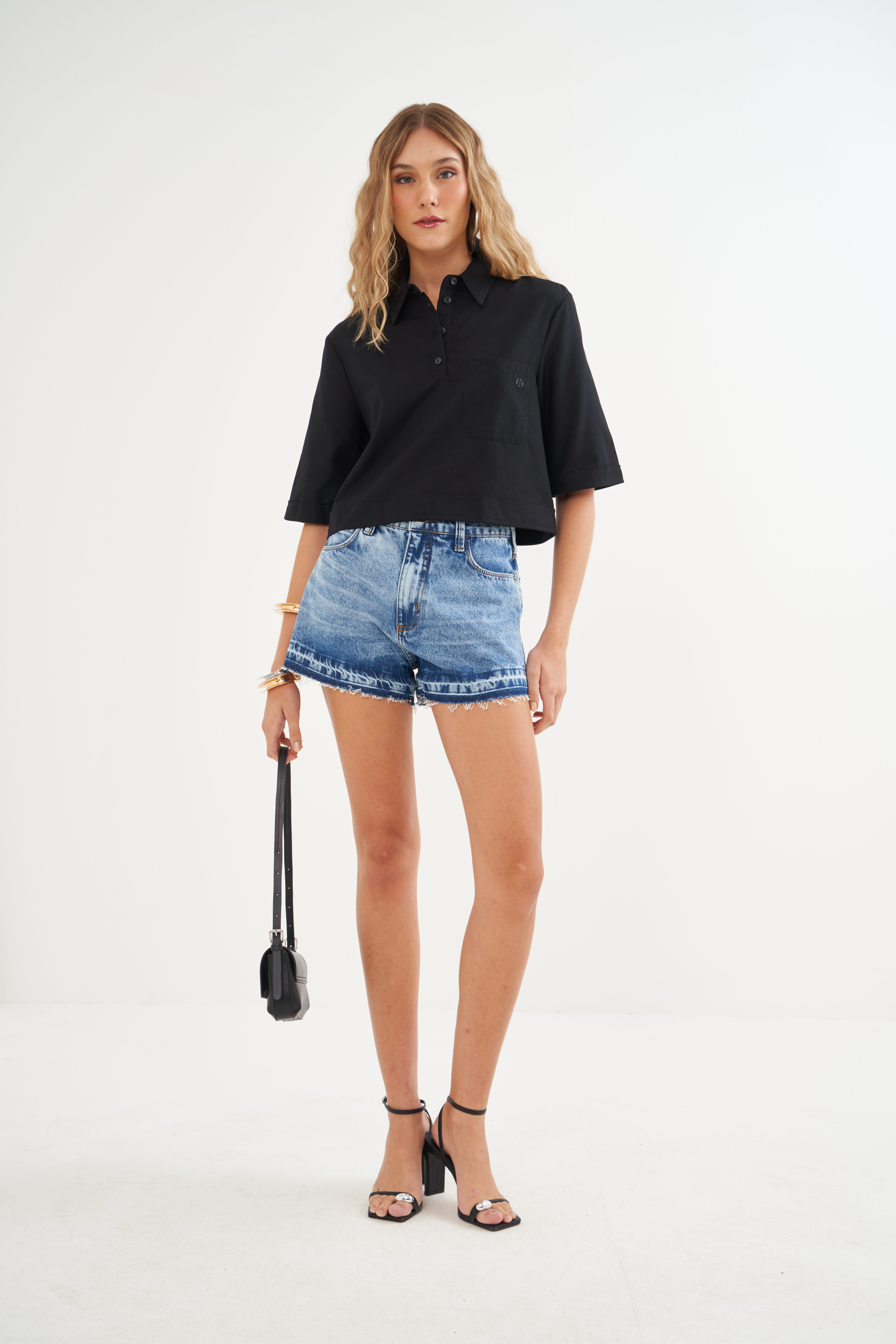 SHORT JEANS JADE 44 INDIGO