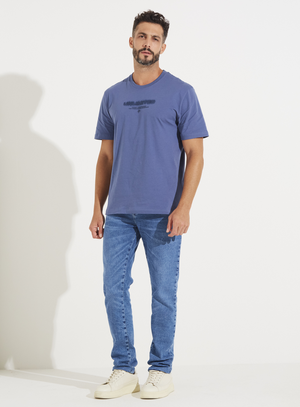 CAMISETA FORUM M AZUL VINTAGE INDIGO