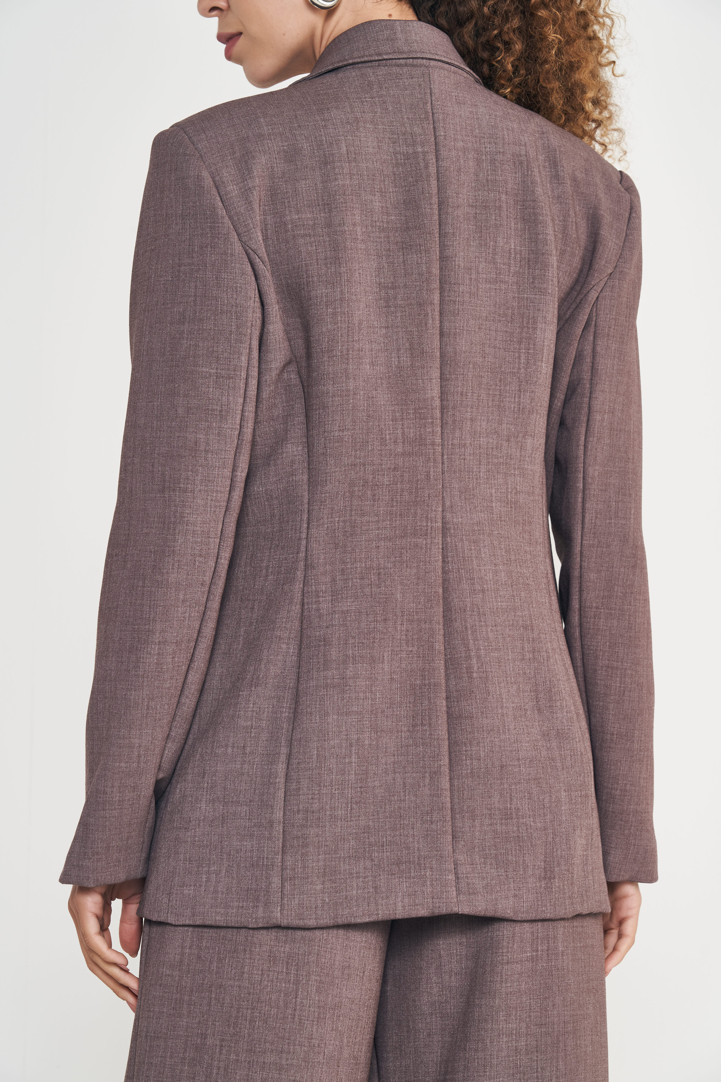 BLAZER COLCCI M MARROM NOBUCK