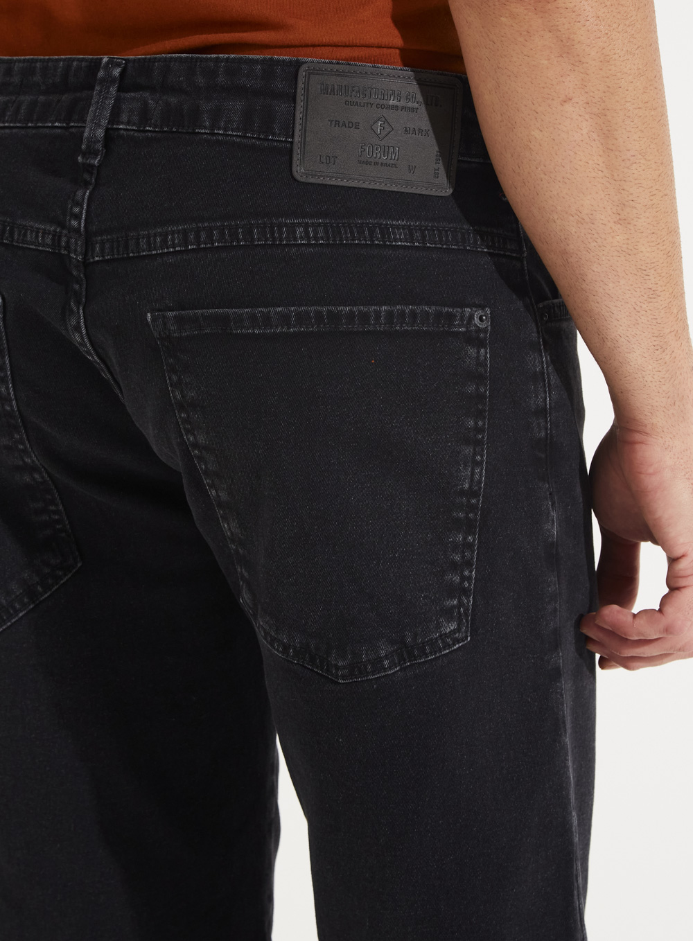 BERMUDA JEANS PAUL SLIM 38 IND.PRETO