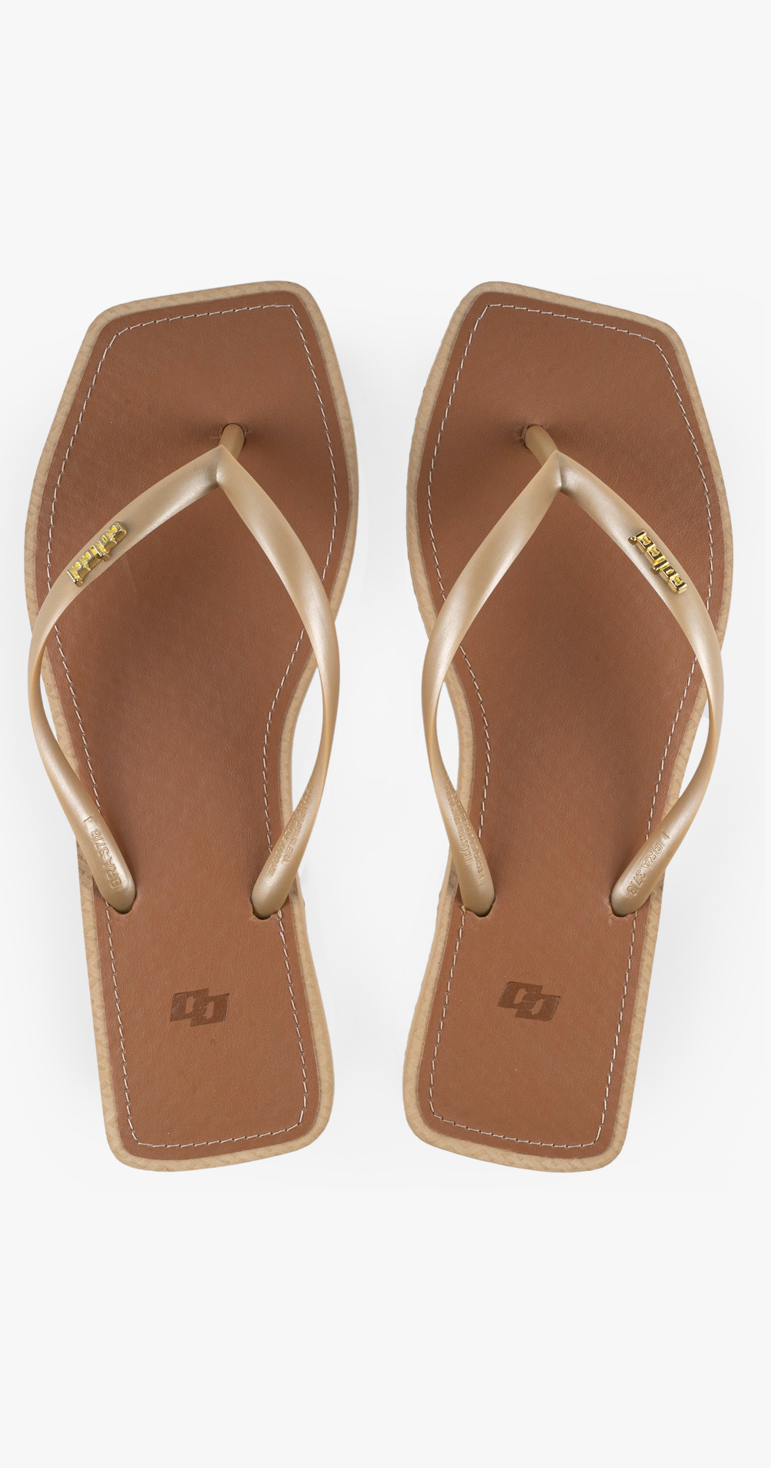 CHINELO FEM COLCCI SQUARED 39-40 OURO