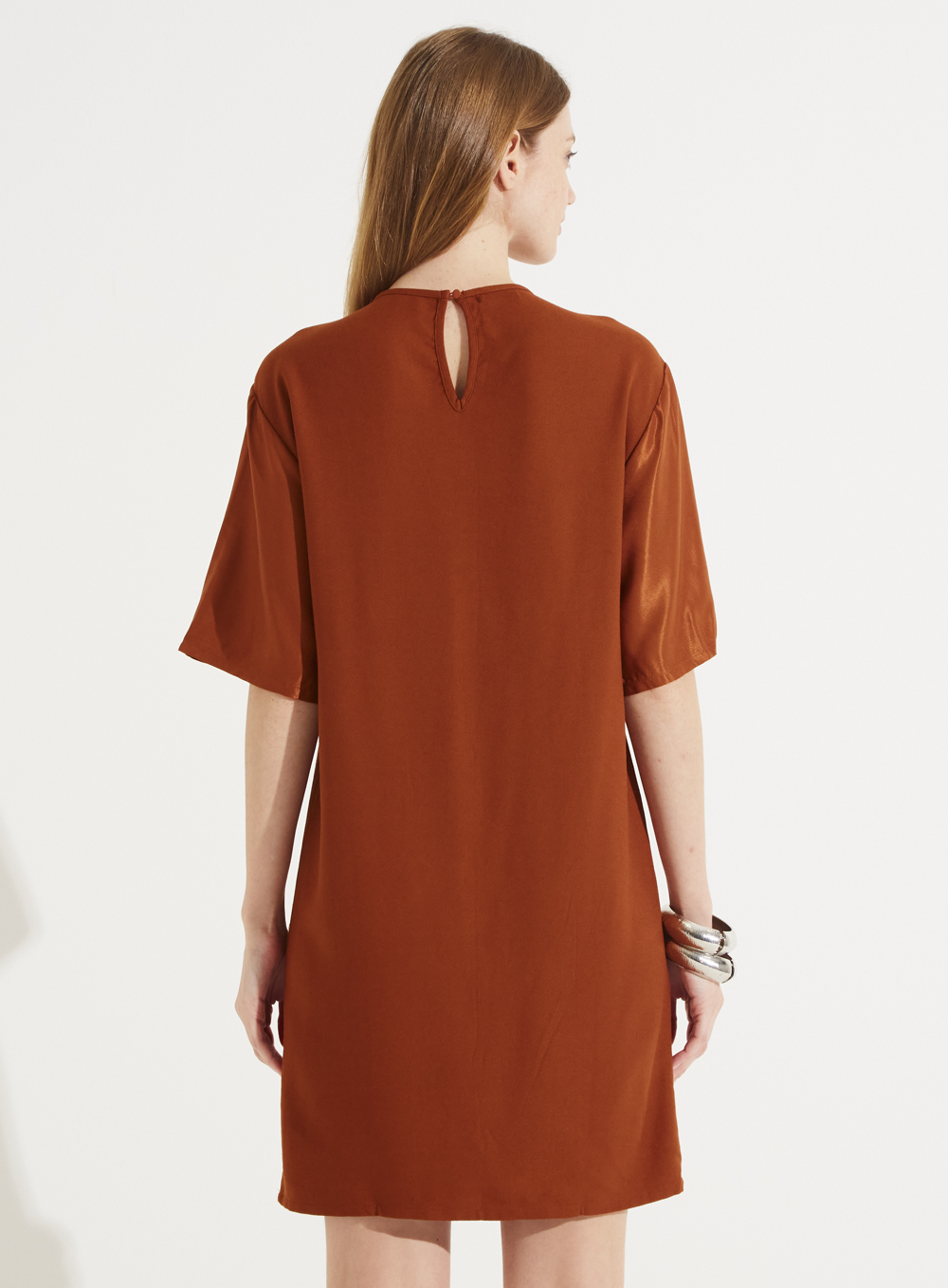 VESTIDO FORUM P MARROM ZEUS