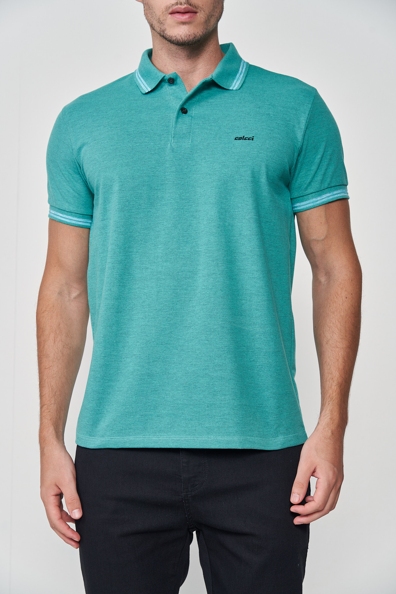 POLO COLCCI P VERDE WATERFALL