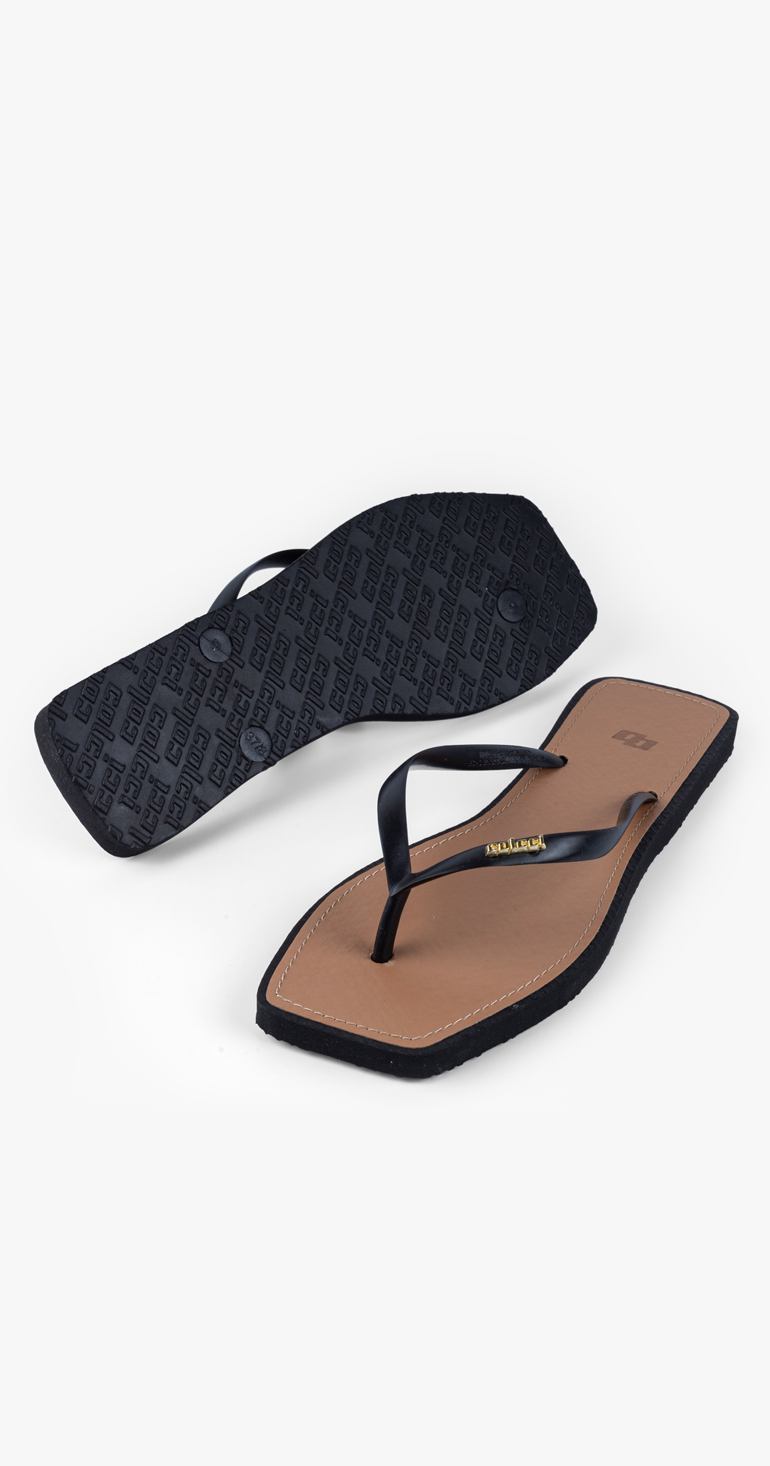CHINELO FEM COLCCI SQUARED 39-40 OURO