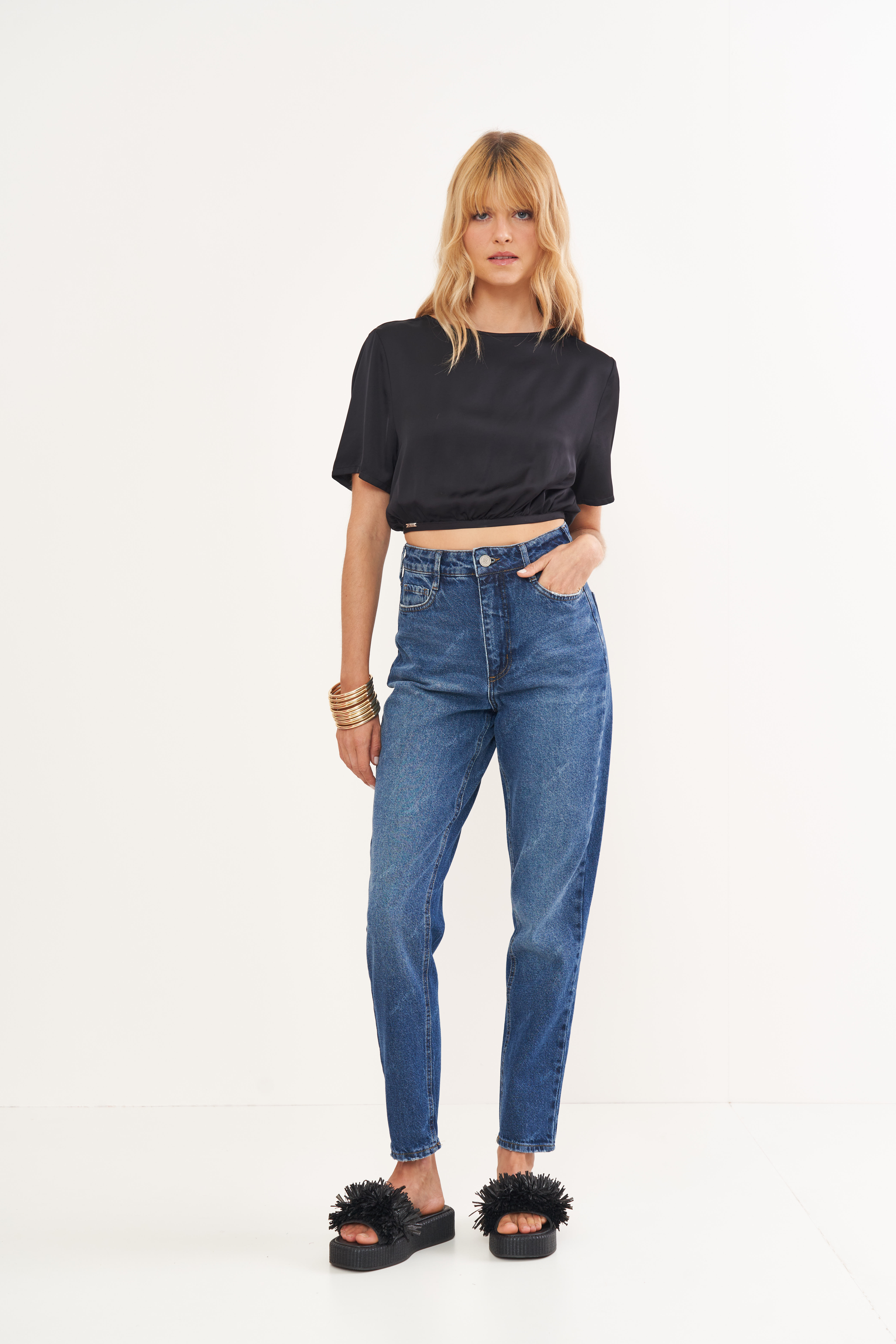 CALÇA JEANS MADRID 34 INDIGO