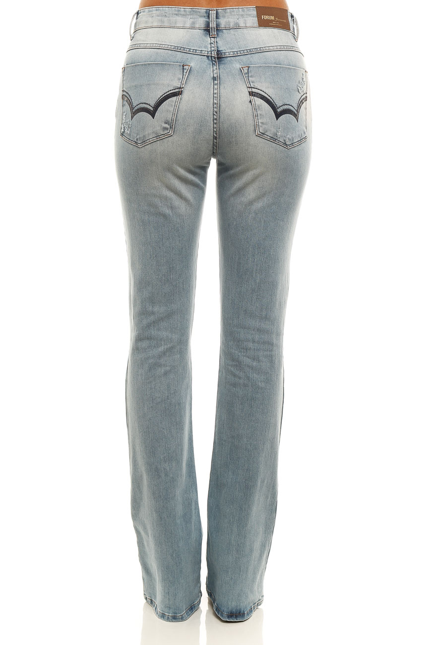 CALÇA JEANS BOOT CUT 44 INDIGO