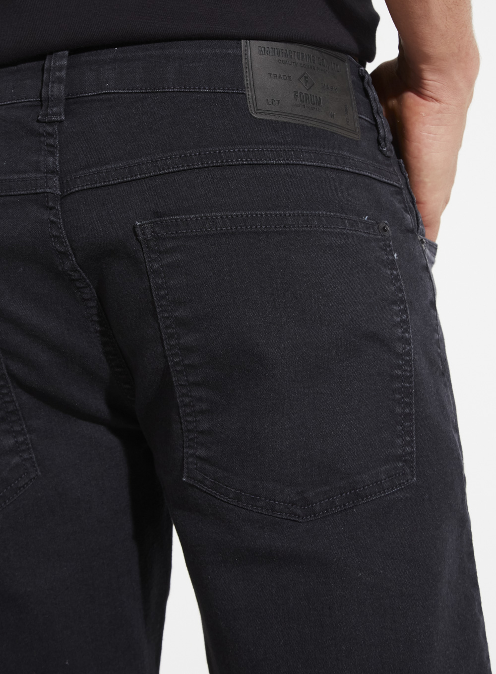 BERMUDA JEANS PAUL SLIM 38 IND.PRETO