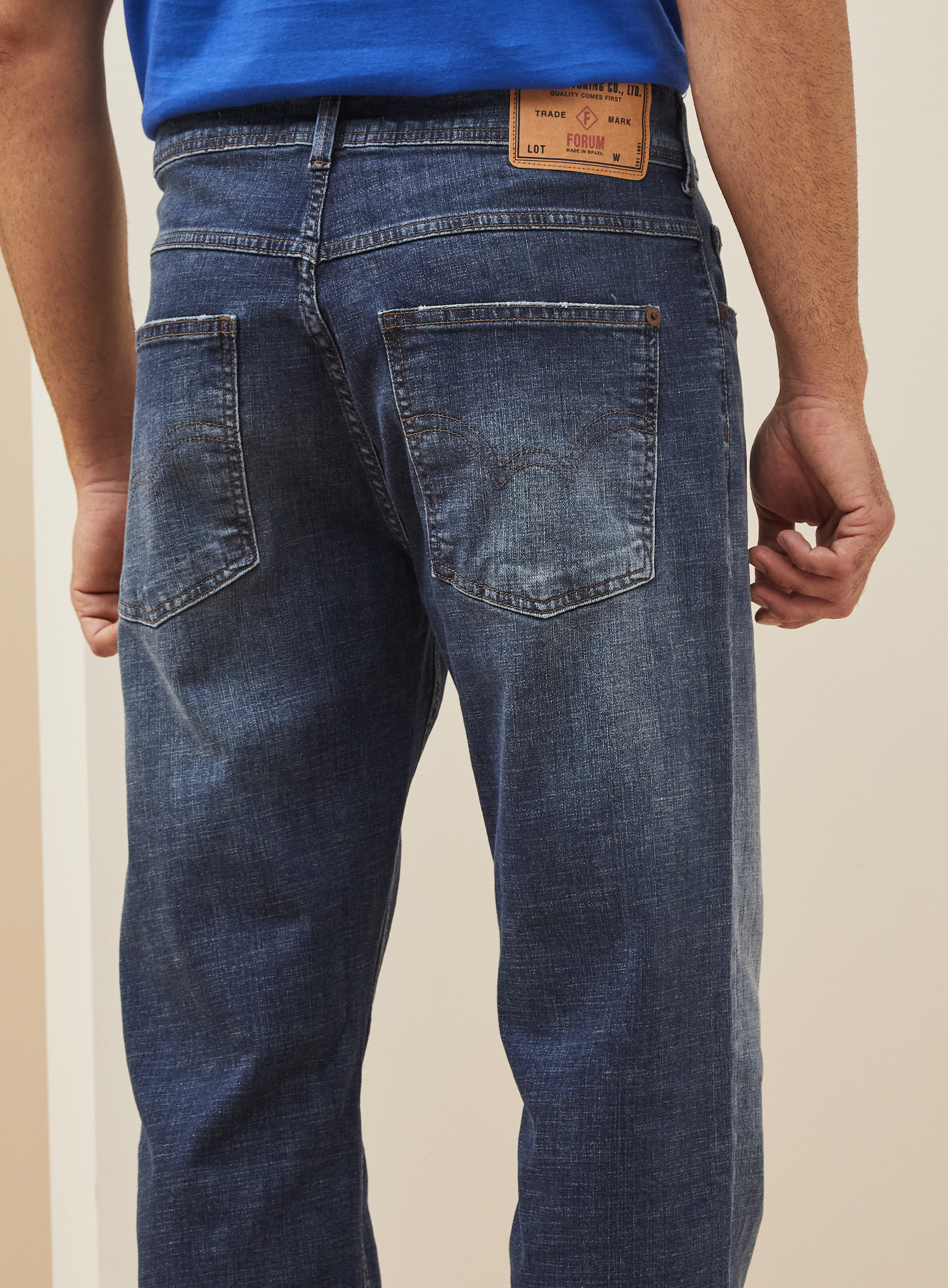 CALÇA JEANS HISTORY 38 INDIGO