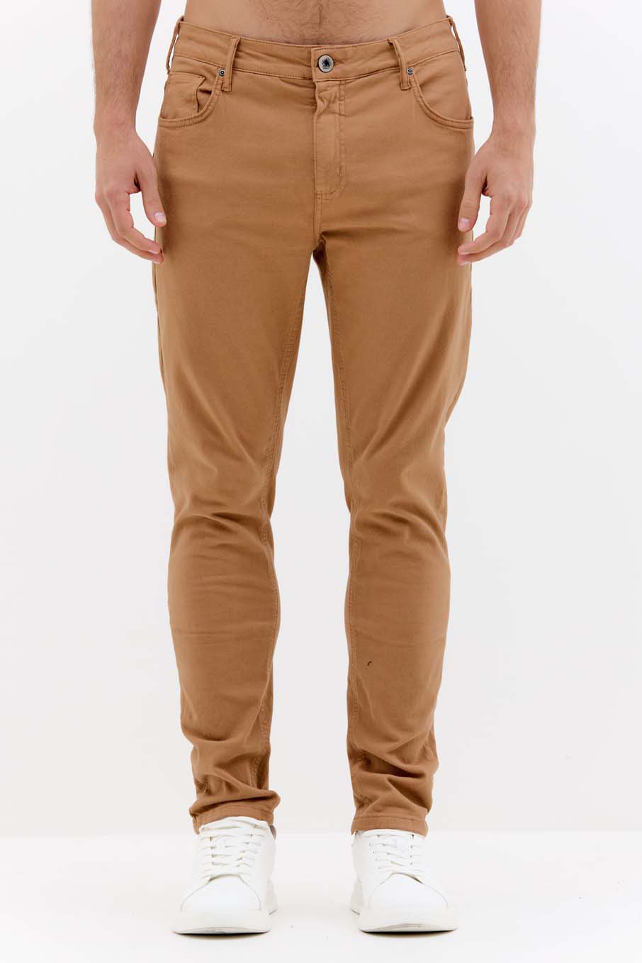 CALÇA SARJA JONAS 42 MARROM EVERMORE